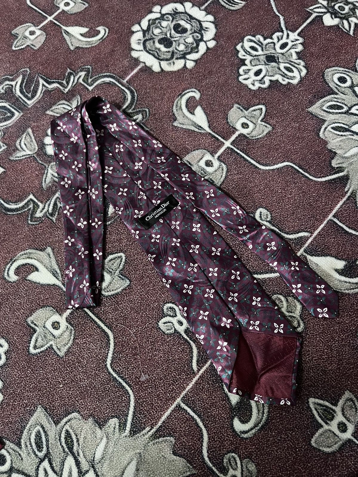 Christian Dior Monsieur × Designer × Dior Christian Dior Monsieur Neck Tie Size ONE SIZE - 2 Thumbnail