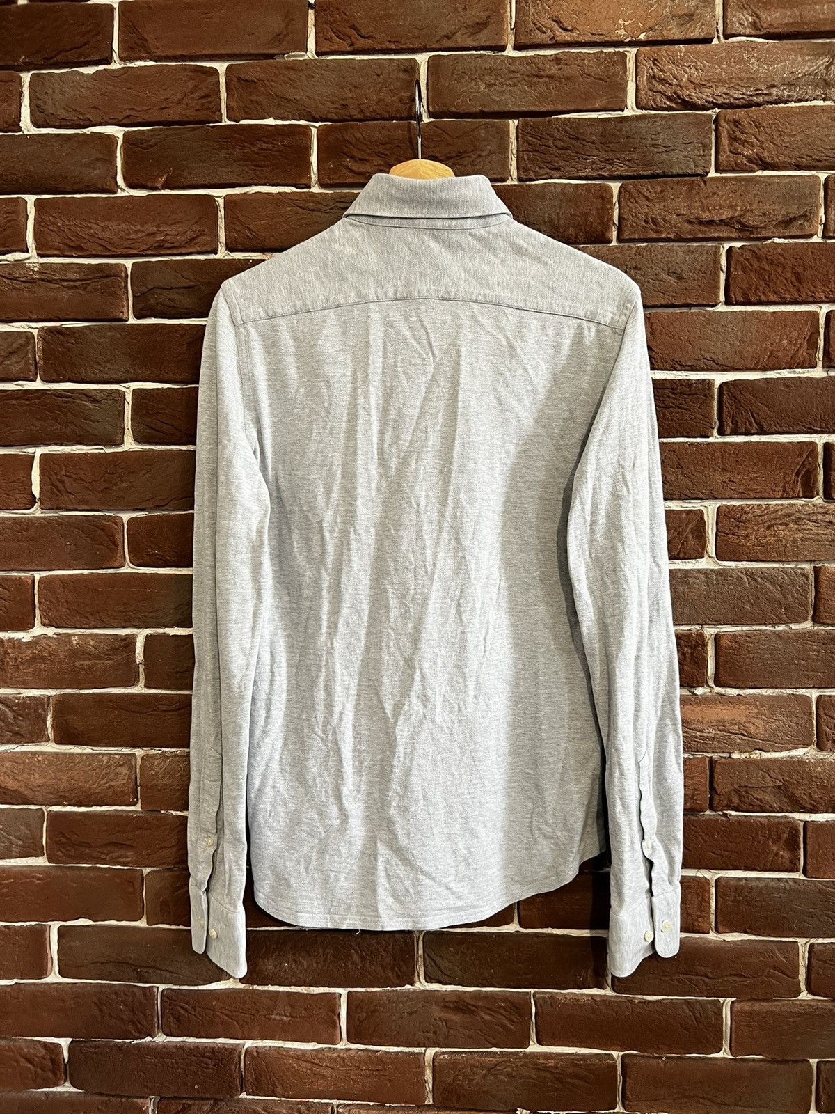 Suitsupply Suitsupply Extra Slim Fit Knitted Button Shirt Size 38 Size US S / EU 44-46 / 1 - 2 Thumbnail
