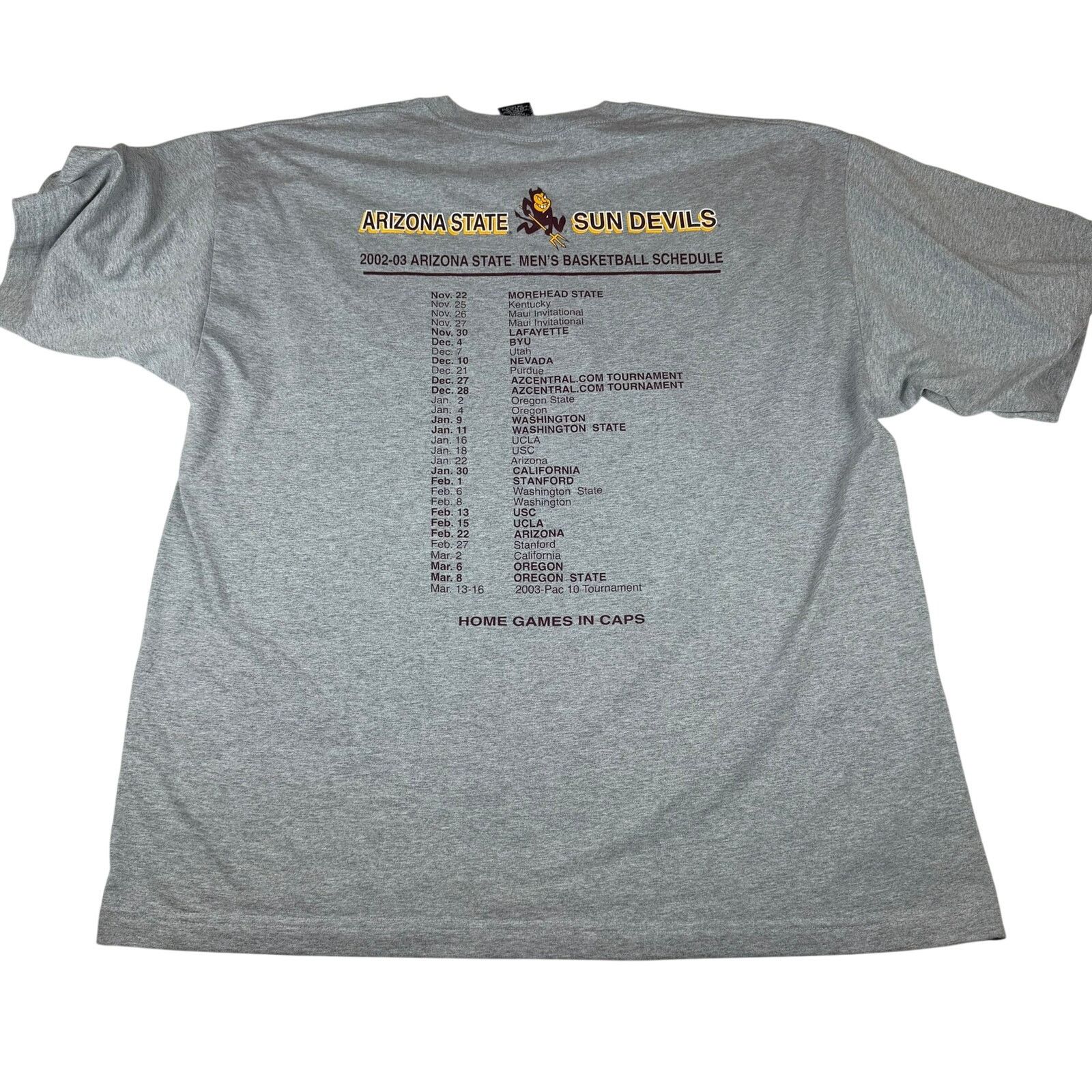 Starter Vintage Starter Arizona State Sun Devils Gray T-Shirt XL Size US XL / EU 56 / 4 - 2 Thumbnail