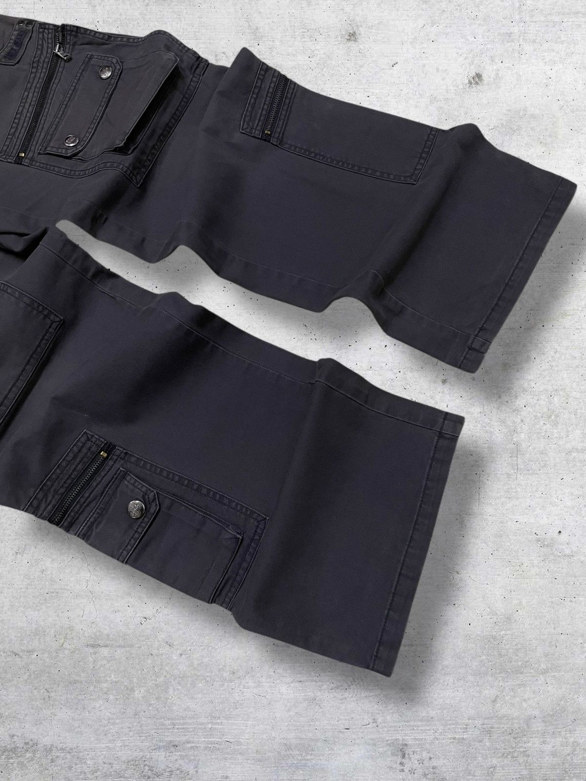 Japanese Brand VINTAGE SMEX 1990S JAPAN DESIGNER CARGO COMBAT FADED PANT Size US 32 / EU 48 - 3 Thumbnail