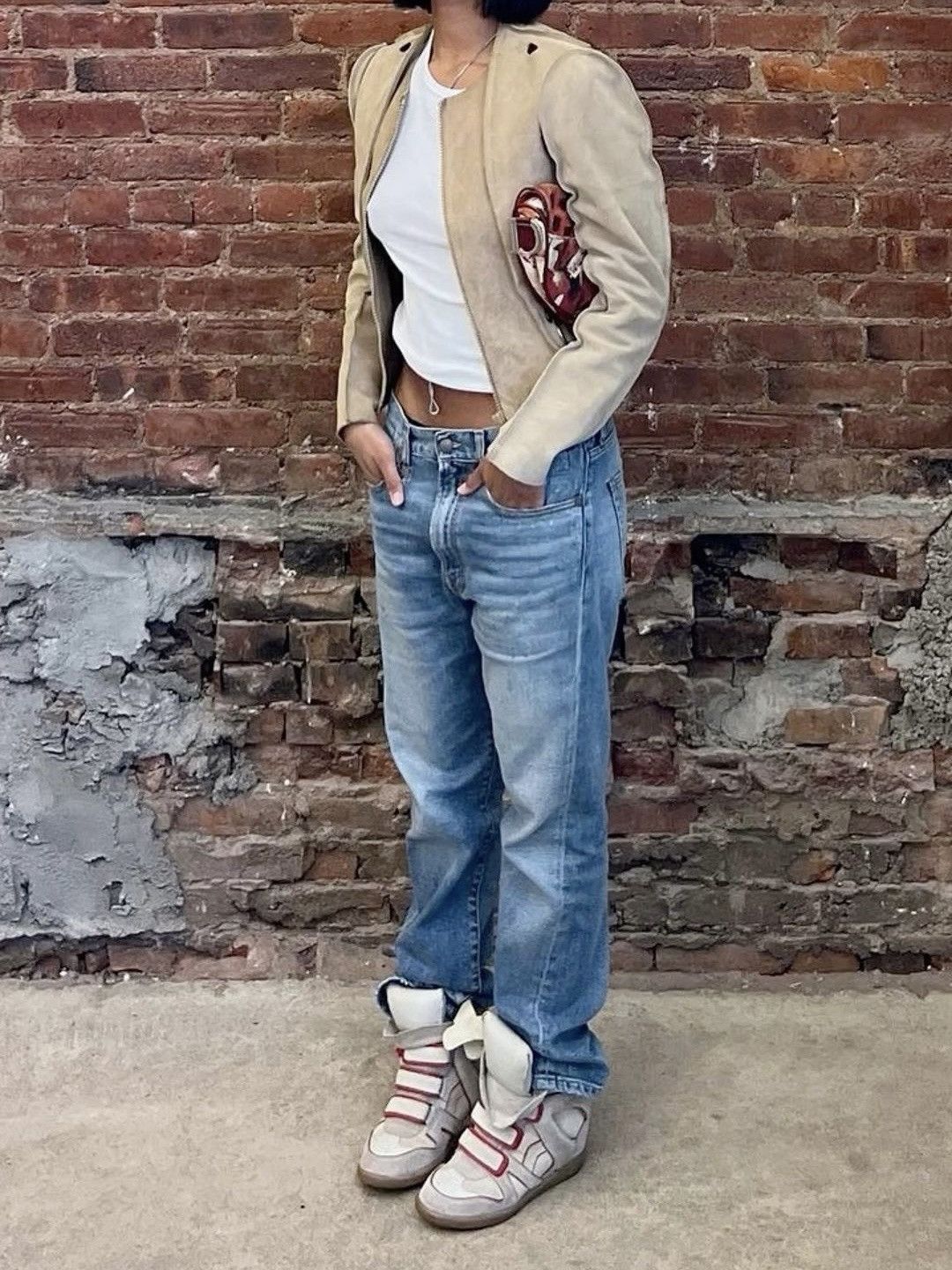 Isabel Marant Rare Isabel Marant Bekett sneakers shoes beige Suede Wedge Size US 7 / IT 37 - 6 Thumbnail