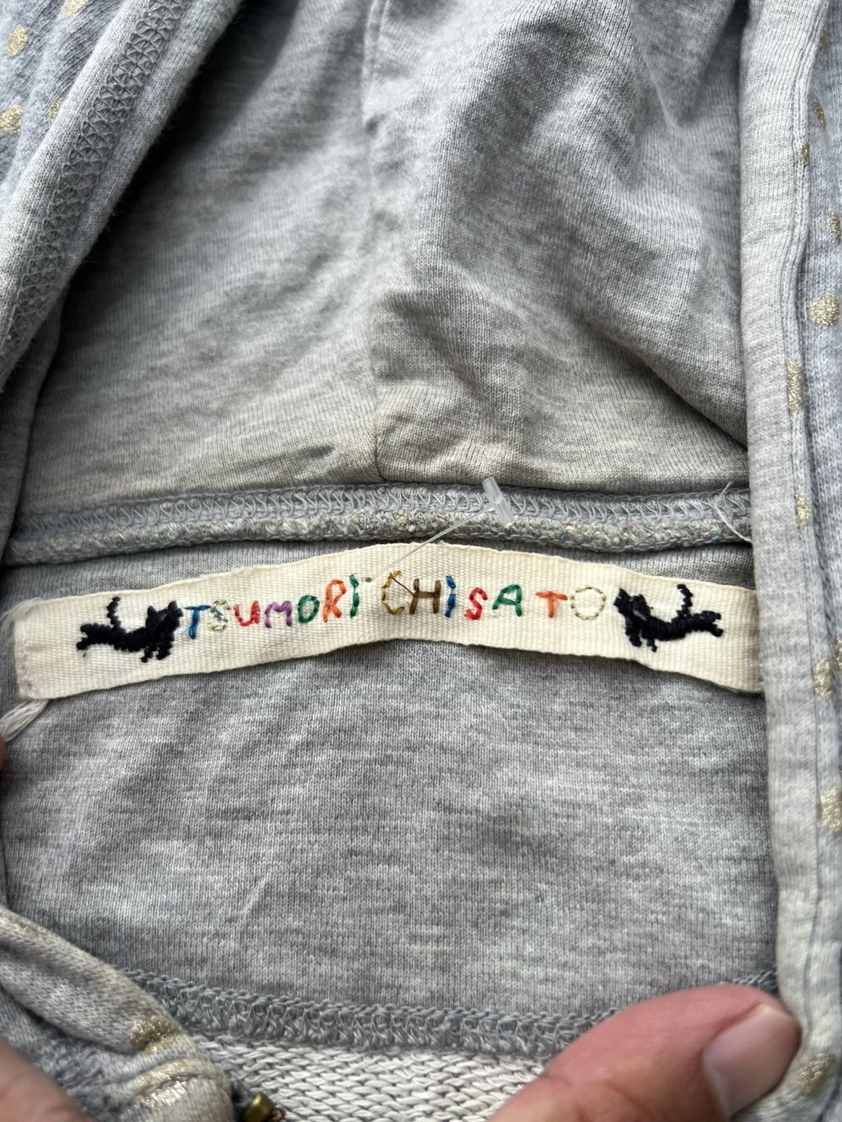 Japanese Brand × Tsumori Chisato Tsumori Chisato Polka Dot Hoodie Size US M / EU 48-50 / 2 - 4 Thumbnail