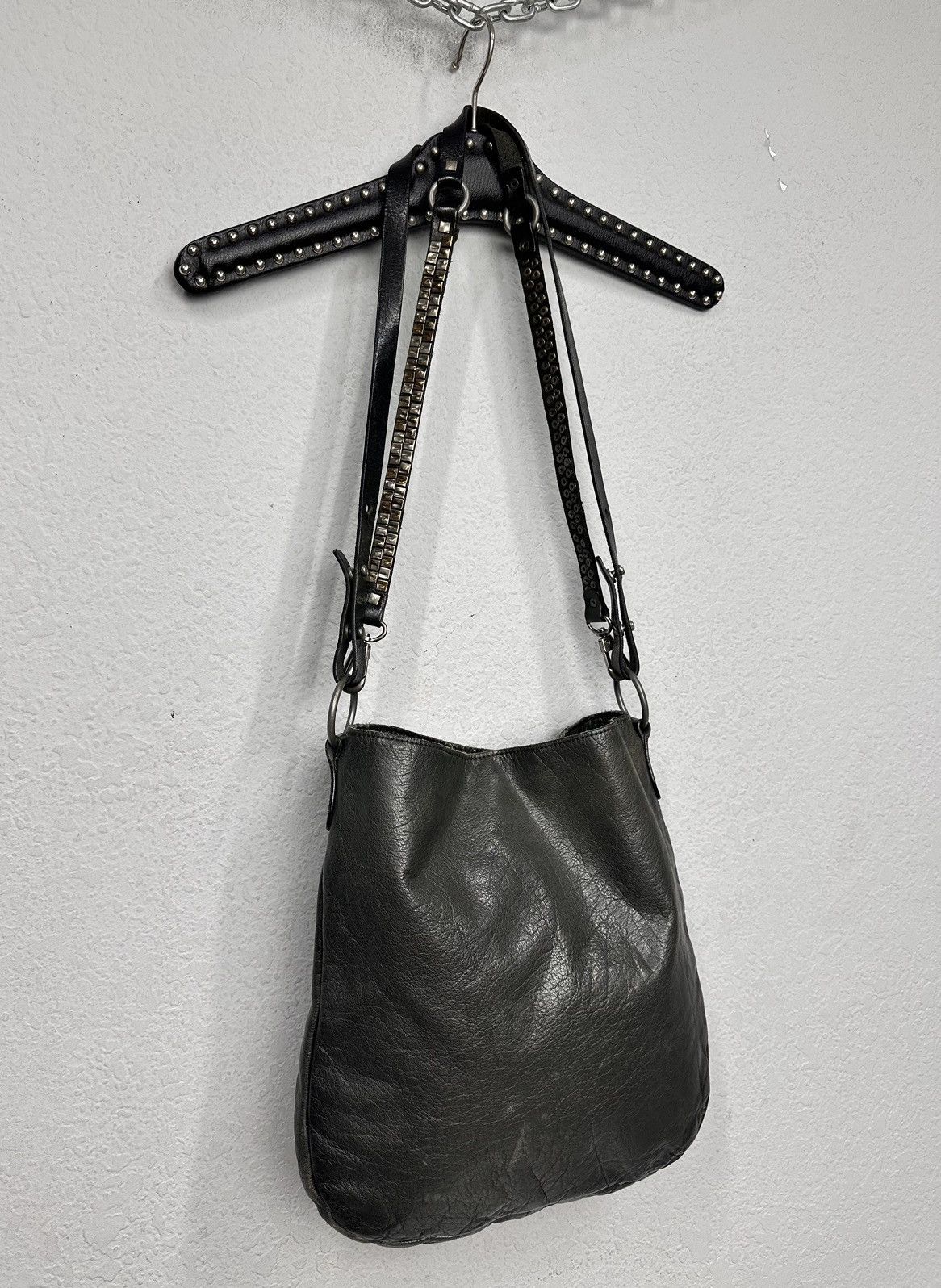 A.S.98 Vintage Japan Leather Bag Kapital Messenger Y2K Rare GOA Size ONE SIZE - 8 Thumbnail