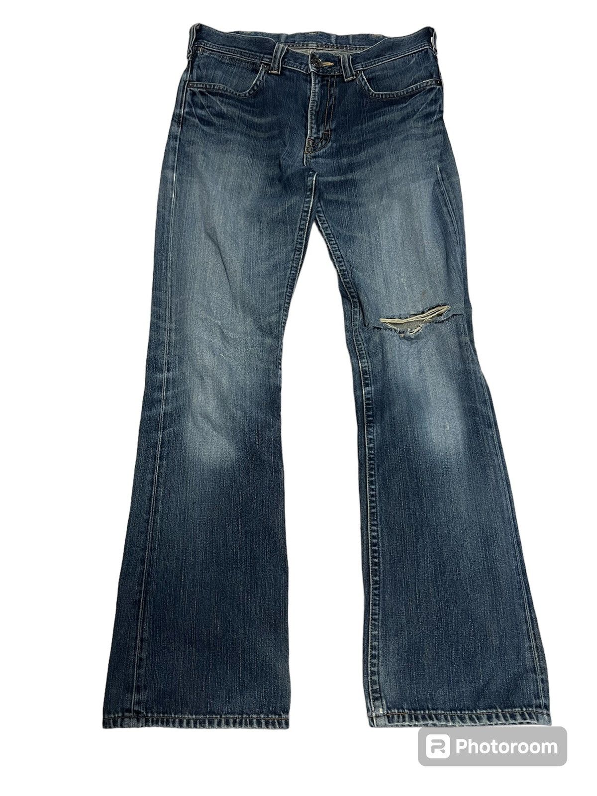 Vintage × Wrangler WRANGLER FLARE JEANS Size US 32 / EU 48 - 1 Thumbnail