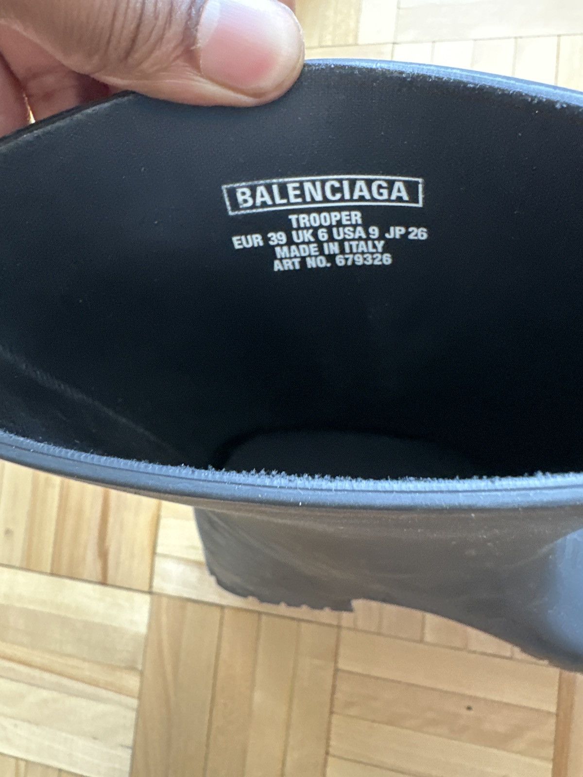 Balenciaga Balenciaga rubber troopers Size US 9 / EU 42 - 4 Thumbnail