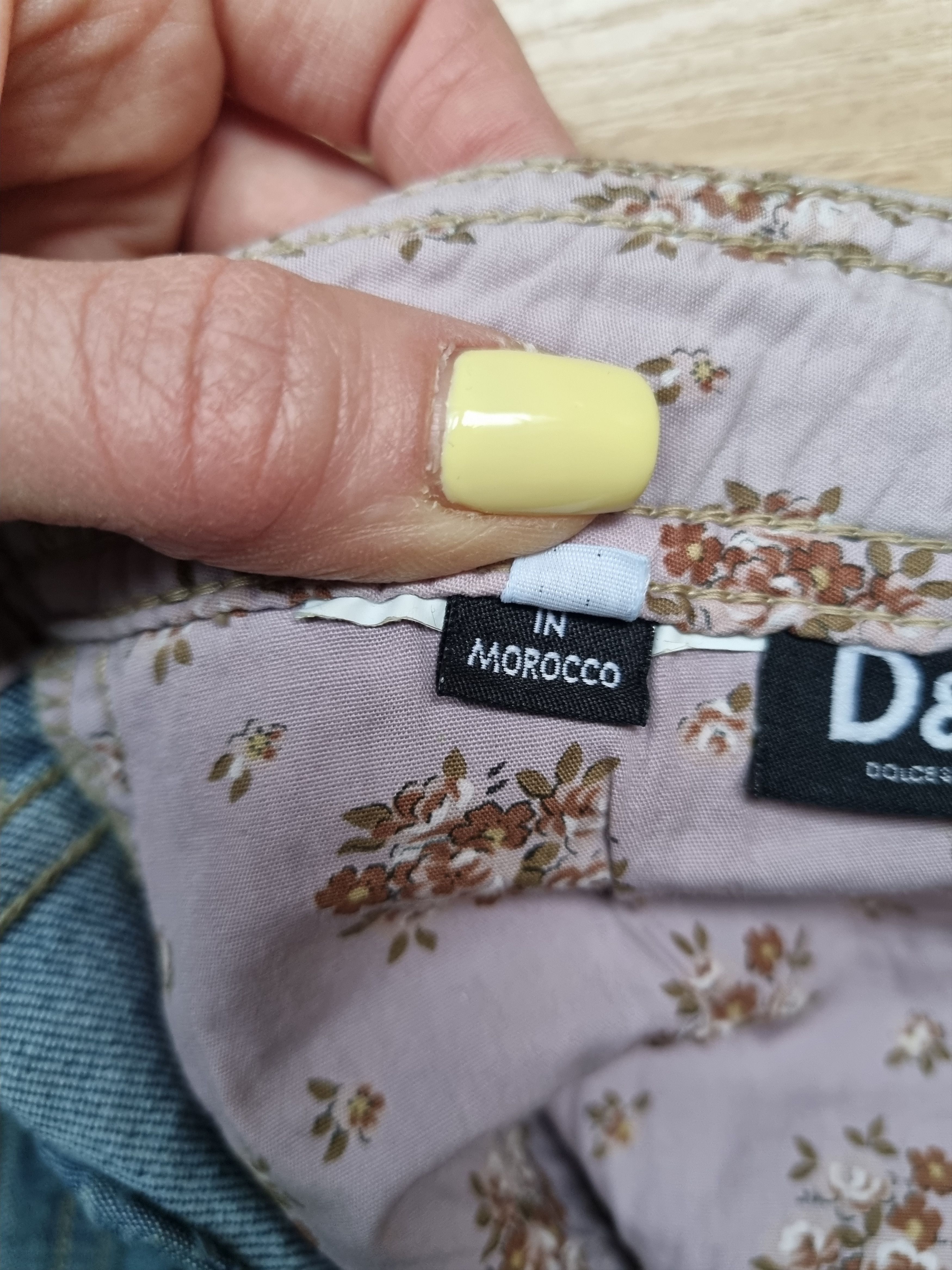 Dolce & Gabbana × Vintage Rare Dolce and Gabbana Leather Patch Denim Jeans Size 30" / US 8 / IT 44 - 19 Thumbnail