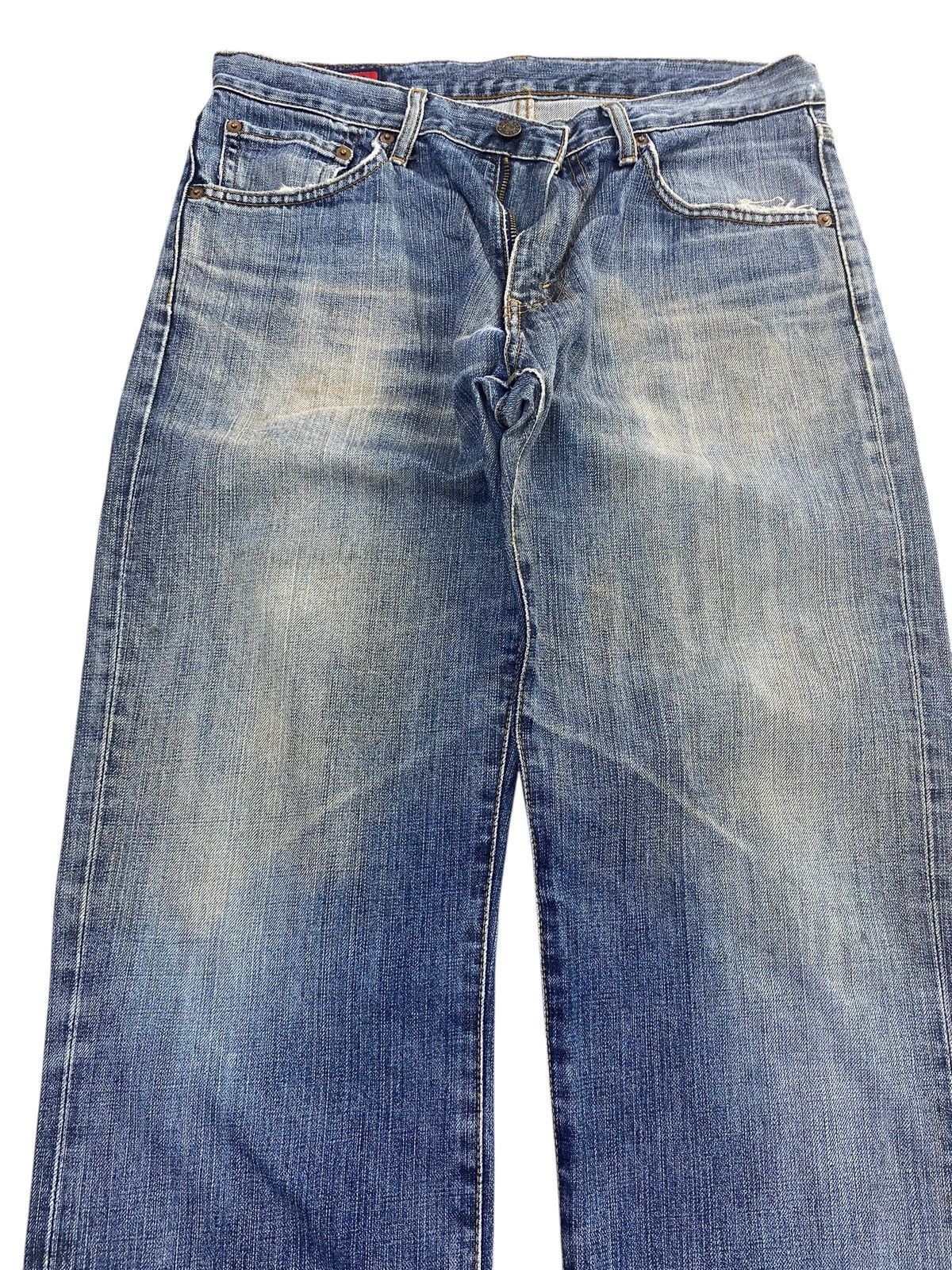 Edwin Edwin Faded Blue Wash Style Loose Jeans Size US 32 / EU 48 - 2 Thumbnail
