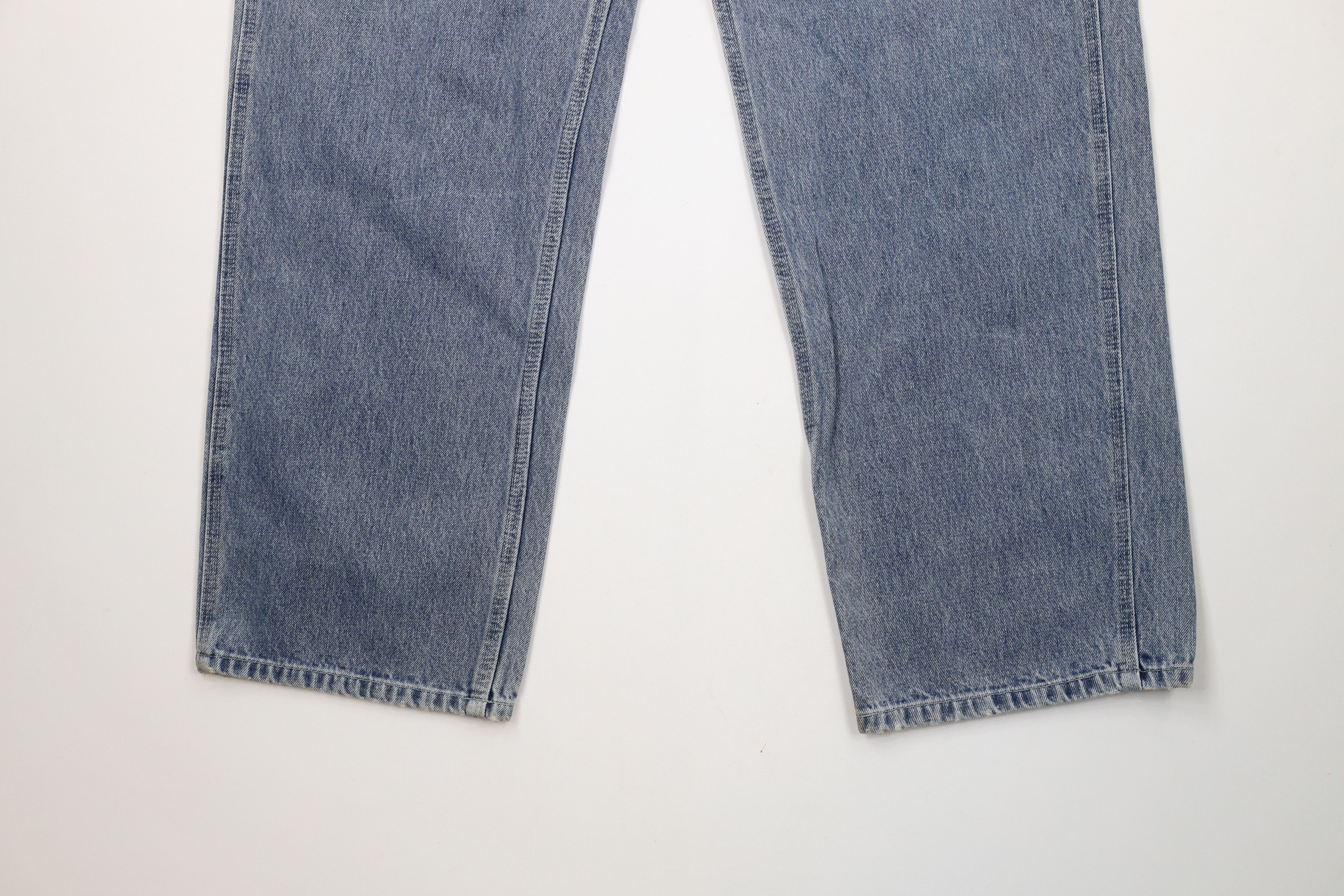 Ralph Lauren × Vintage Vintage 90s Ralph Lauren Baggy Wide Leg Dungaree Jeans Size US 38 / EU 54 - 4 Thumbnail