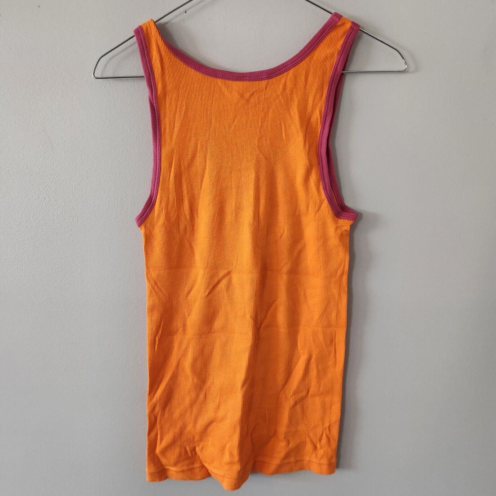 J.Crew J Crew Womens Ribbed Tank Orange Size Large Size L / US 10 / IT 46 - 5 Thumbnail