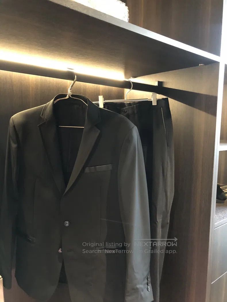 Versace Versace Black suit Size 46S - 1 Thumbnail
