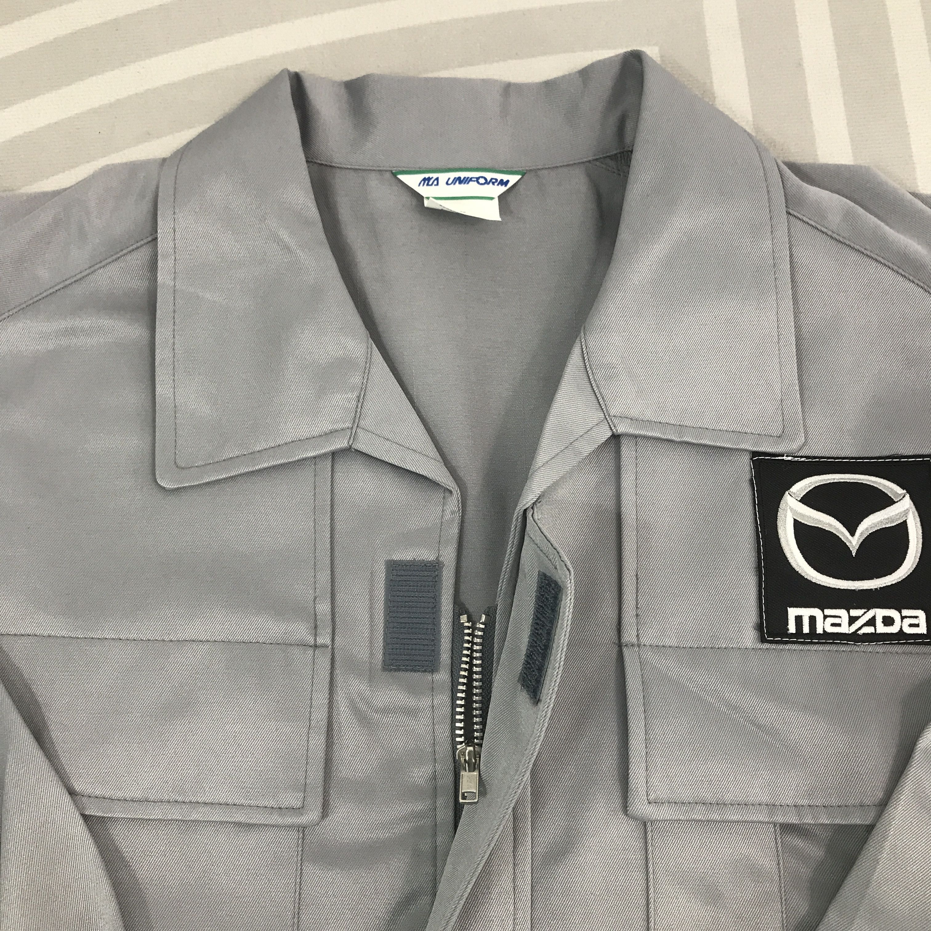 Japanese Brand × Vintage Vintage Mazda Racing work unifom custom Jacket Size US L / EU 52-54 / 3 - 8 Thumbnail
