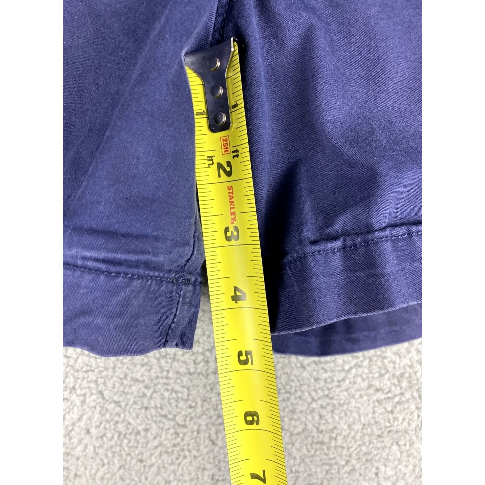 Old Navy Old Navy Chino Shorts Women Size 6 Blue Everyday Short Casual Stretch / 4 in Inseam Size 28" / US 6 / IT 42 - 6 Thumbnail