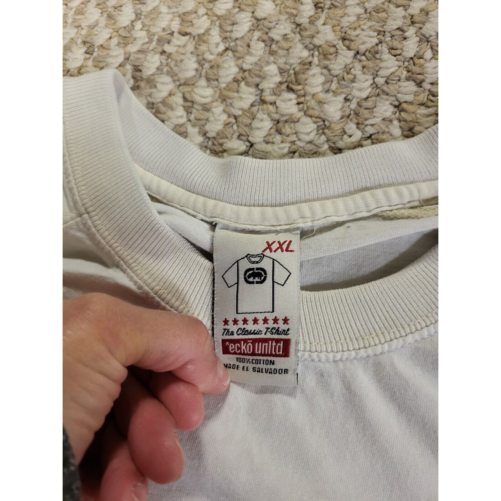 Ecko Unltd. Ecko Unltd Vintage Mens Size 2XL Shirt. Small Hole See Pics Size US XXL / EU 58 / 5 - 2 Thumbnail