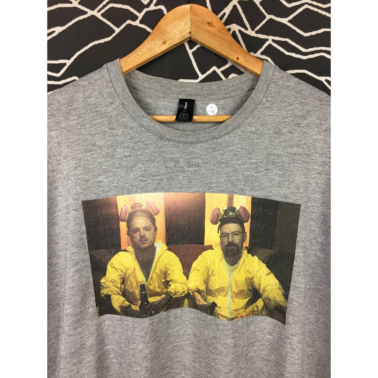 Vintage Breaking Bad Walter White Jesse Pinkman TV Series Tee Size US XL / EU 56 / 4 - 3 Thumbnail