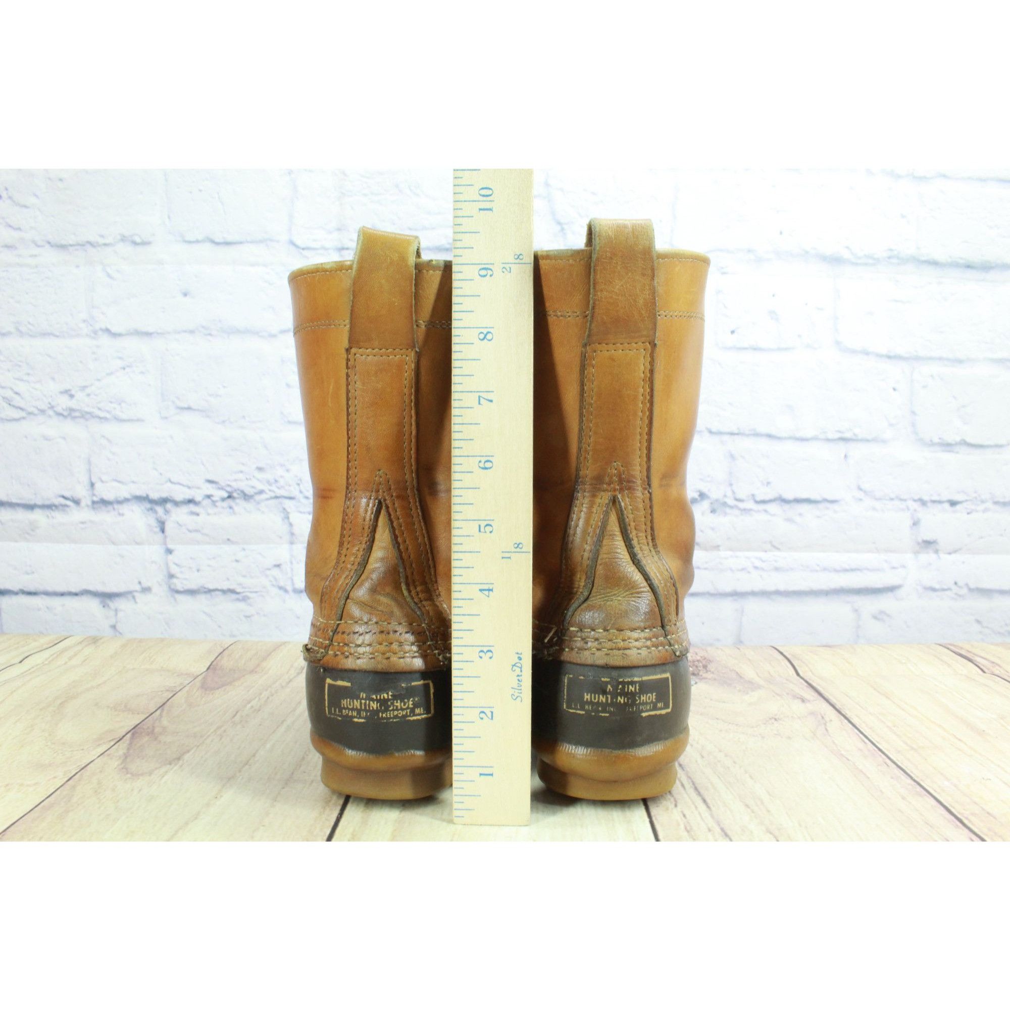 L.L. Bean Vintage LL Bean Women’s Unlined Maine Hunting Duck Boots Size US 8 / IT 38 - 6 Thumbnail