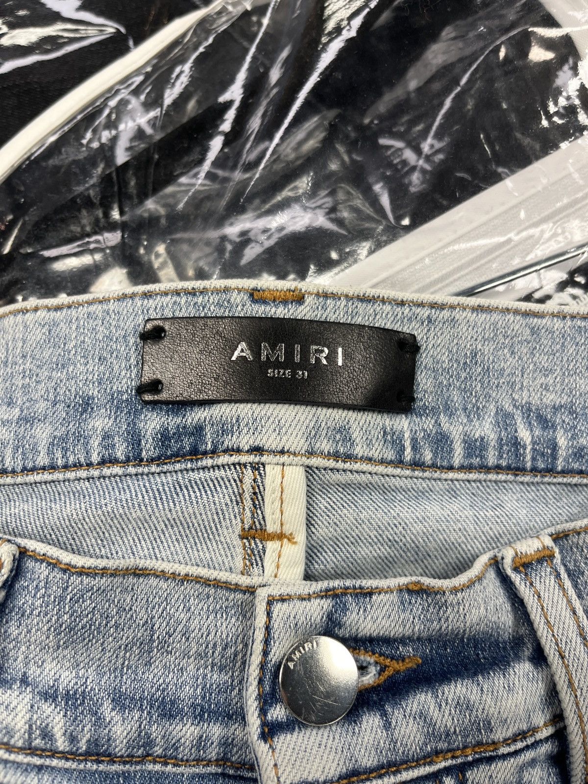 Amiri Amiri Blue Jean Size US 31 - 3 Thumbnail
