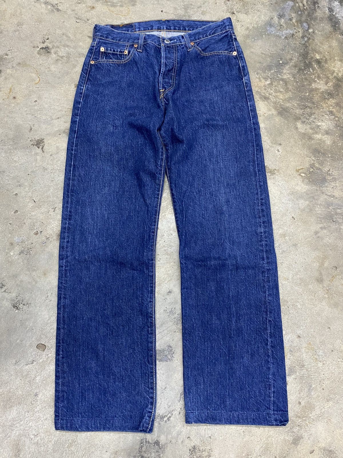Jean × Levi's Made & Crafted × Levi's Vintage Clothing vintage levis 501 usa blue jeans Size US 29 - 2 Thumbnail