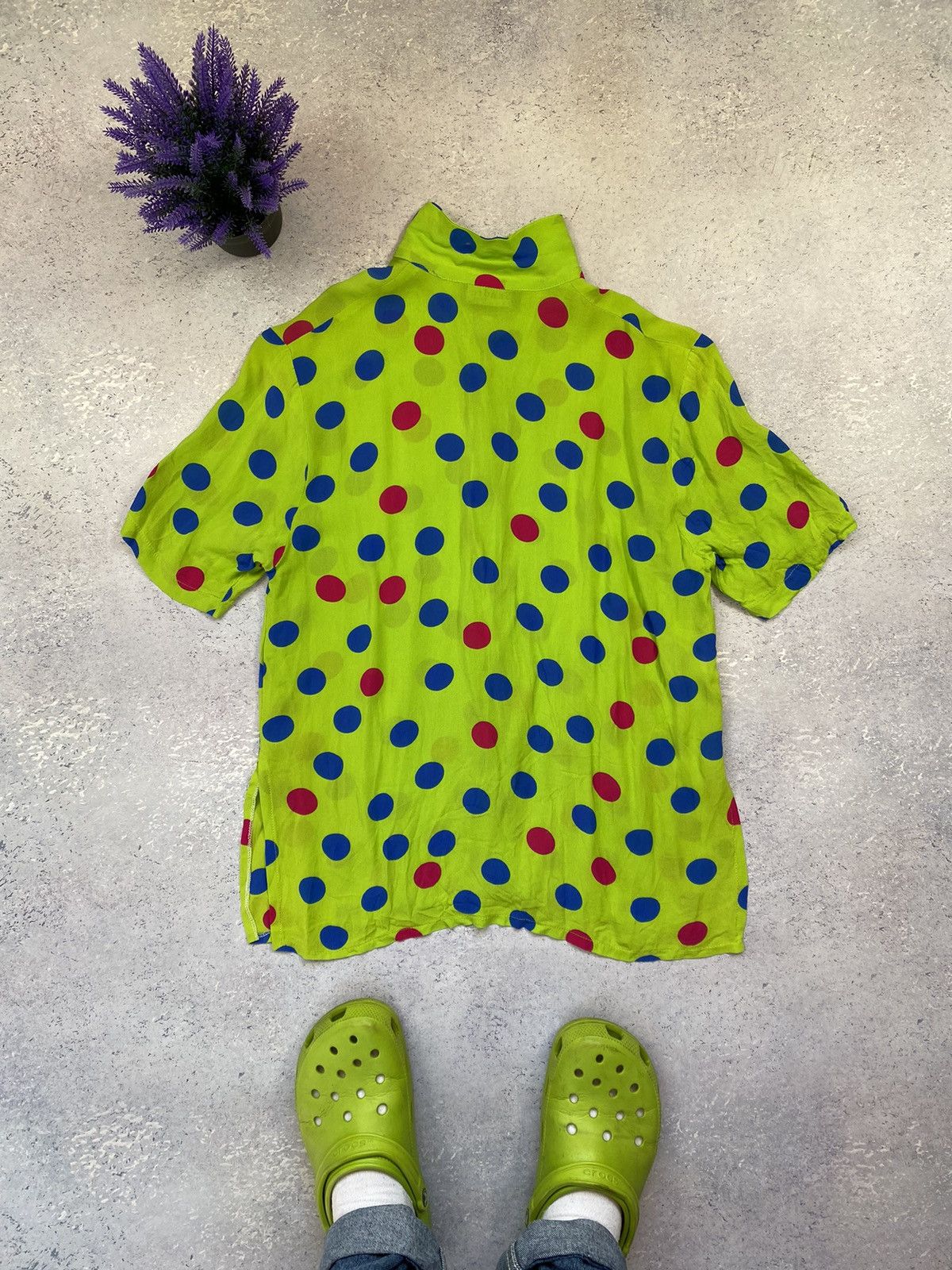 Sandro × Vintage Vintage Sandro Paris Women’s Blouse Size L / US 10 / IT 46 - 3 Thumbnail
