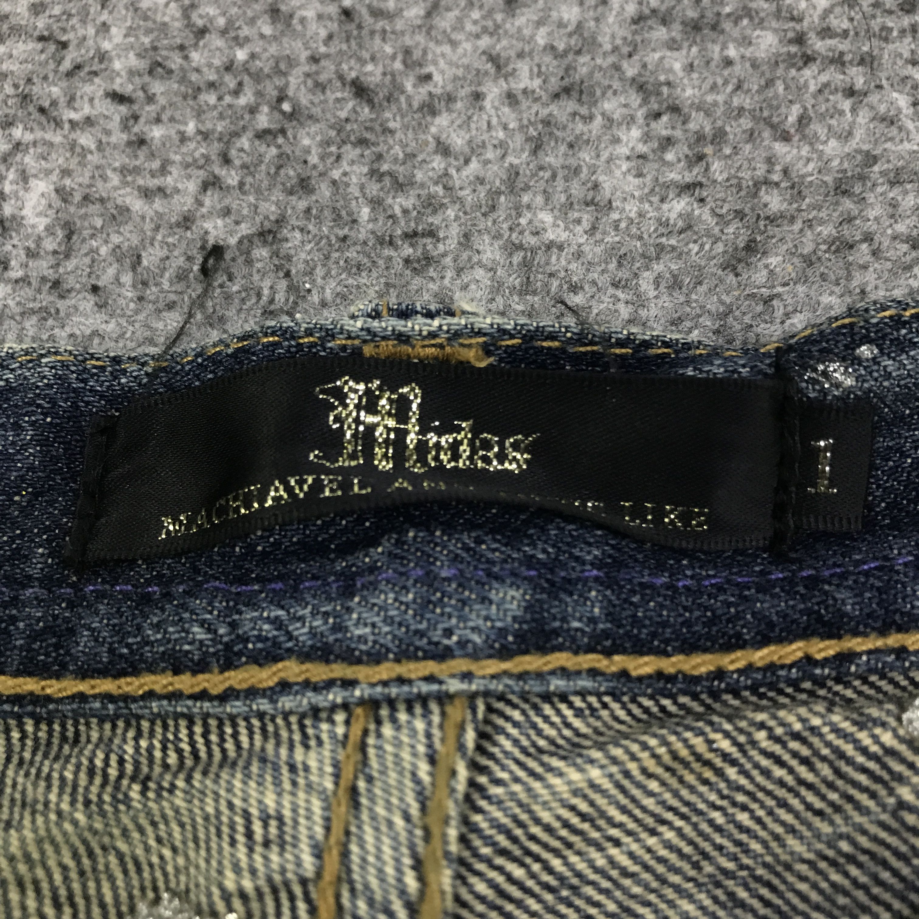 Japanese Brand Flared Midas explosion distressed Bootcut pants K130B18 Size US 29 - 18 Thumbnail