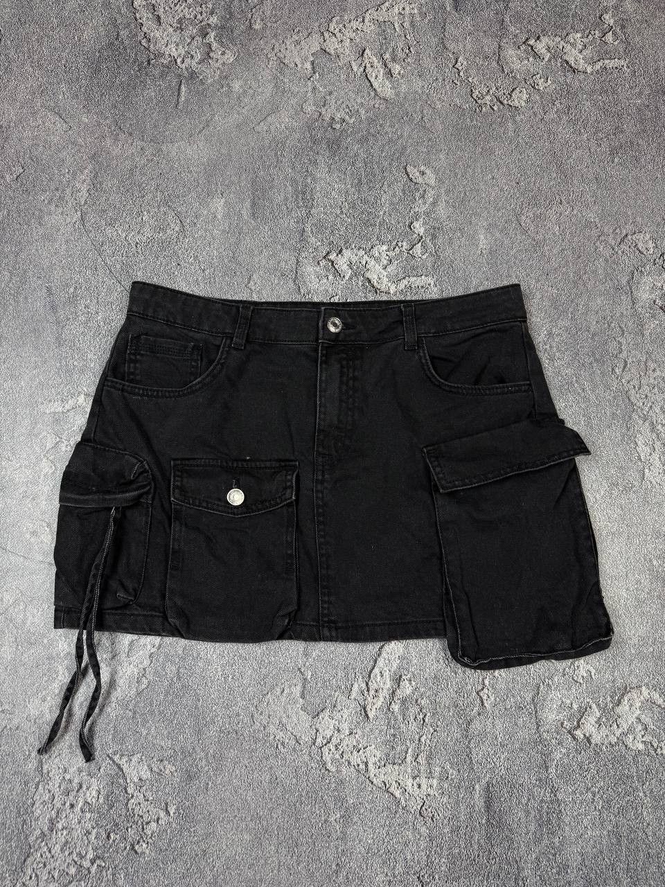 Beauty Beast Y2K Mini Skirt Multi Pocket Cargo Sexy Skirt 2000s Size 30" / US 8 / IT 44 - 3 Thumbnail