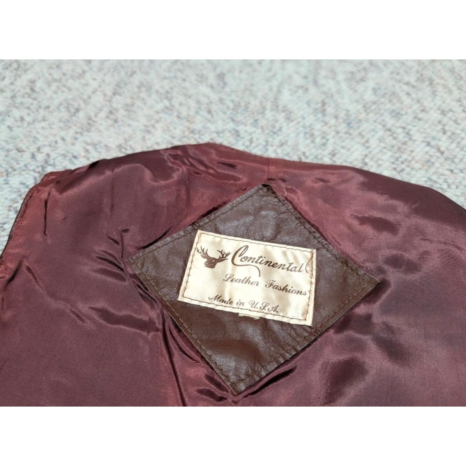 Vintage VINTAGE USA MADE WESTERN leather vest COWBOY brown S john wayne 38-40 lapel Size US S / EU 44-46 / 1 - 8 Thumbnail