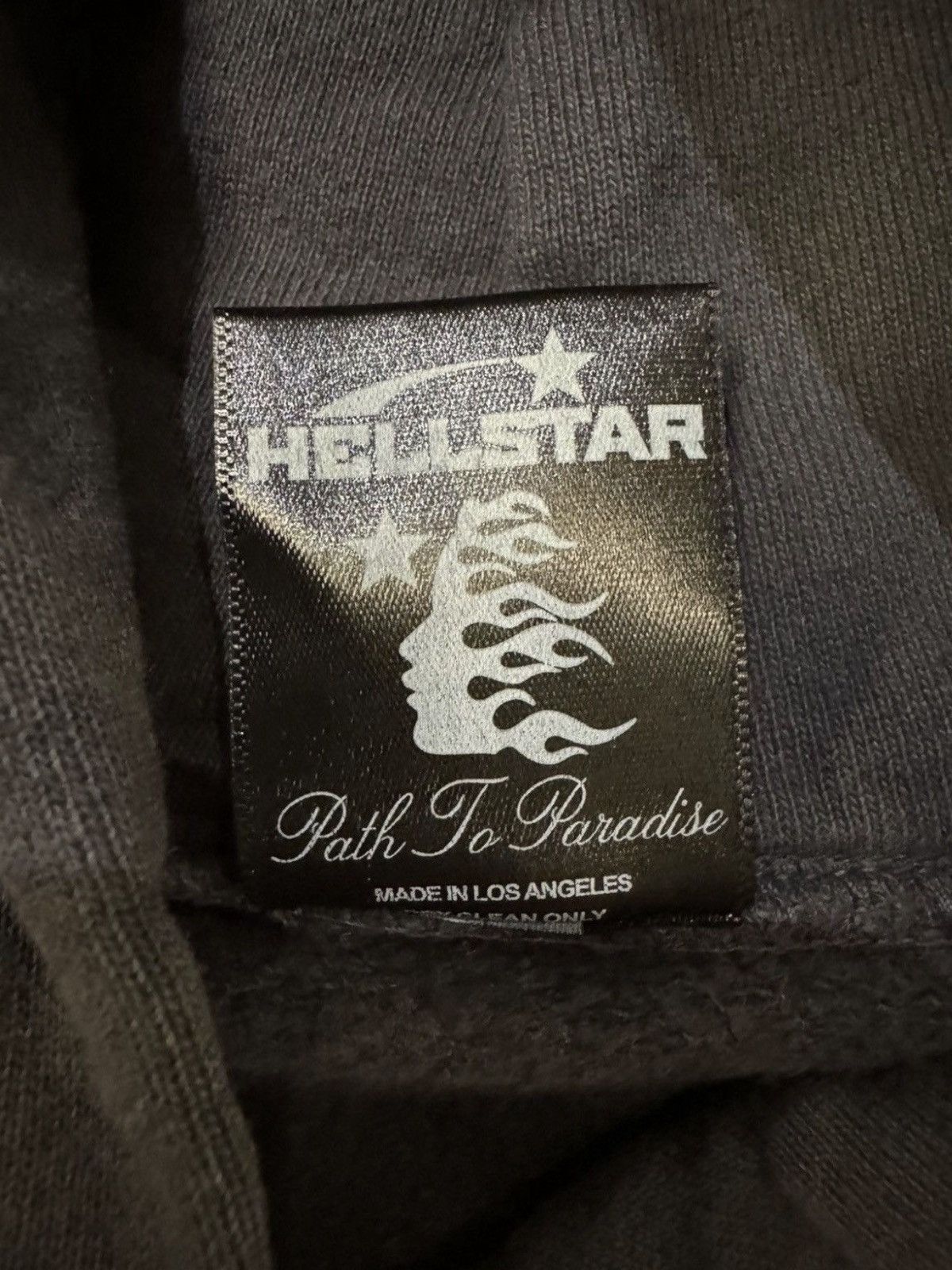 HELLSTAR Hellstar Studios Basic Logo Hoodie Faded Black Size US S / EU 44-46 / 1 - 4 Thumbnail