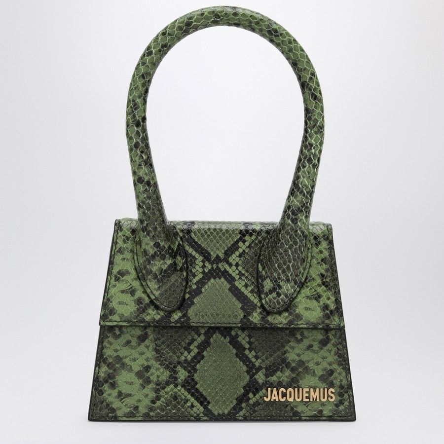 Jacquemus o1d2blof0824 Size: OS / Embossed Python Leather Bag Size ONE SIZE - 1 Thumbnail