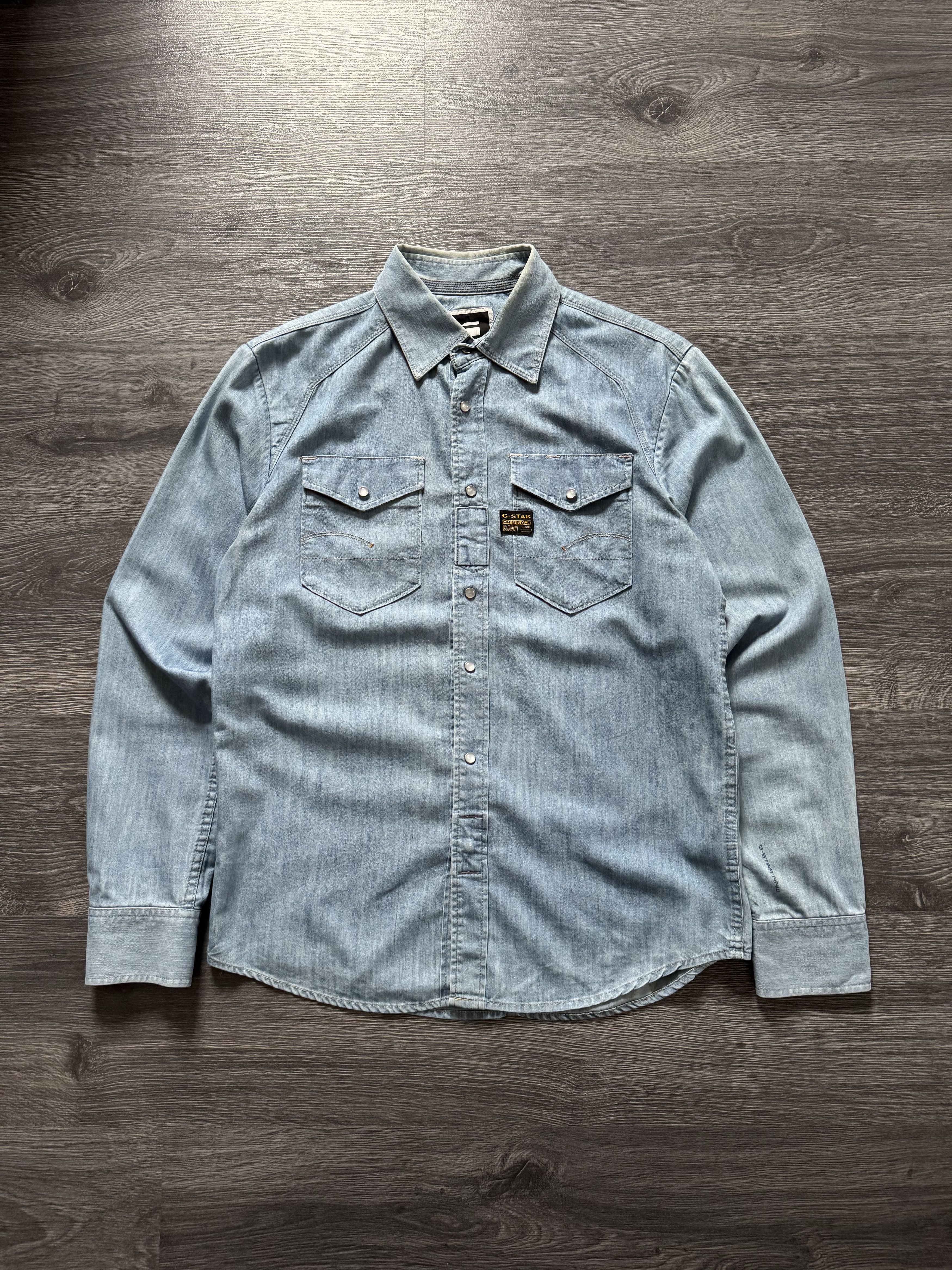 G-Star Vintage G-Star RAW Arizona Preston Denim Archive Shirt Size US M / EU 48-50 / 2 - 1 Thumbnail