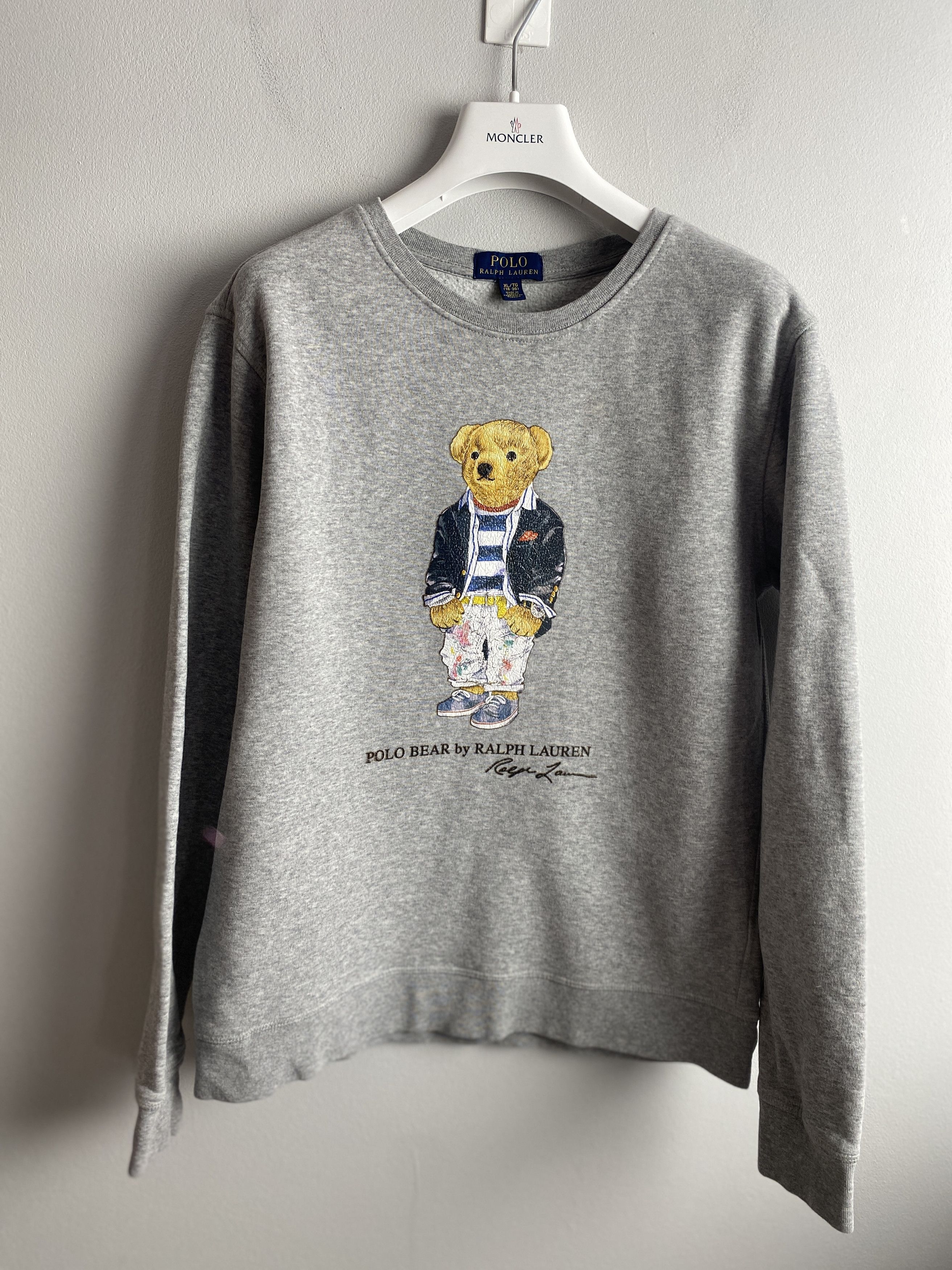 Polo Ralph Lauren Polo Ralph Lauren polo bear sweatshirt crewneck Size US S / EU 44-46 / 1 - 1 Thumbnail