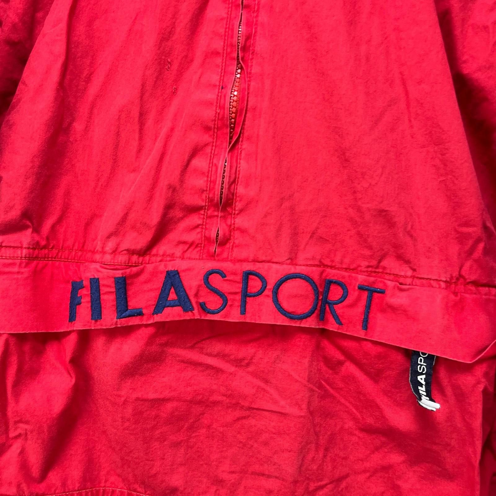 Tommy Hilfiger Vintage 90s Fila Sports Anorak Windbreaker Jacket Large Size US XL / EU 56 / 4 - 3 Thumbnail