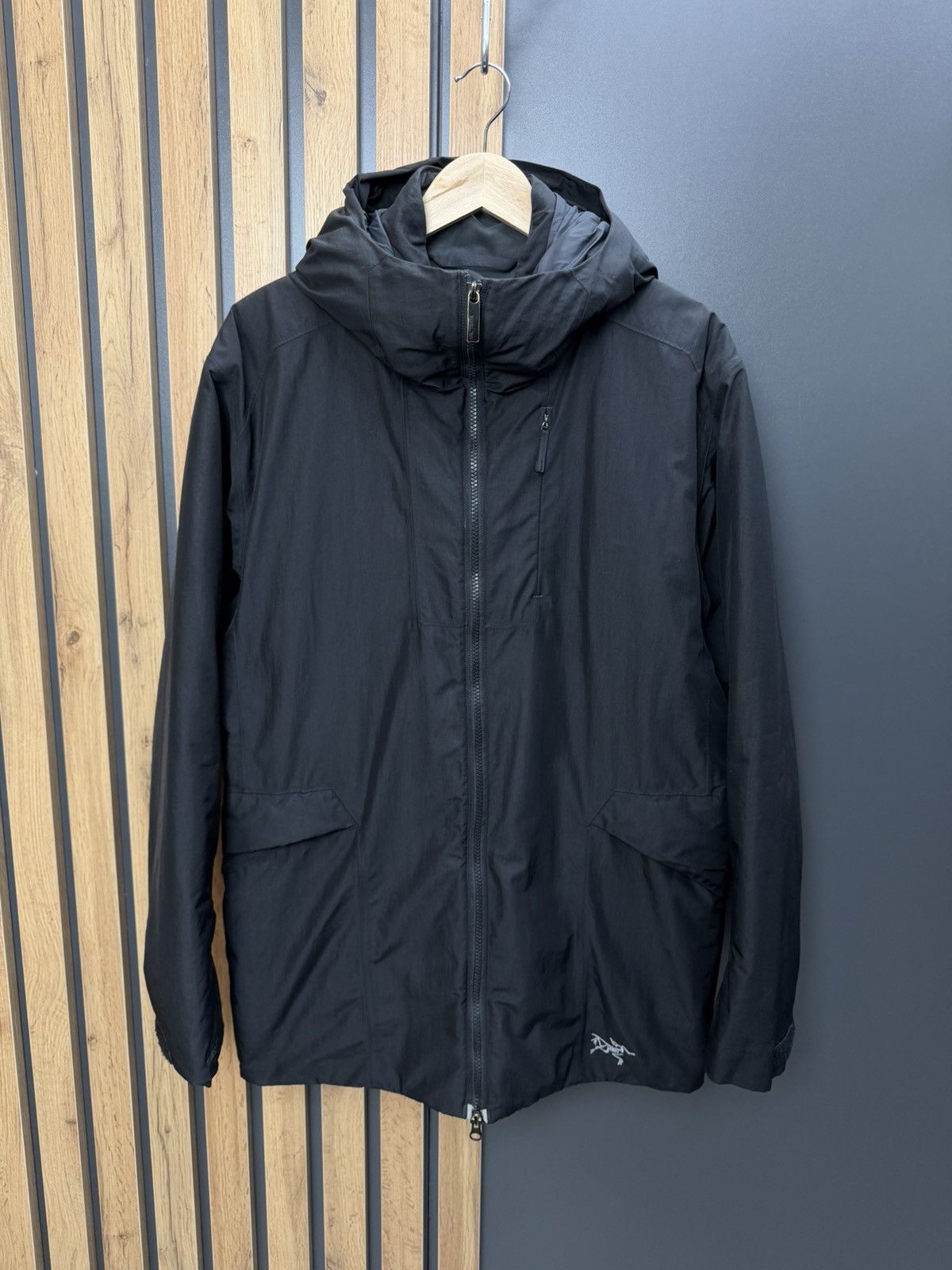 Arc'teryx Arc’teryx Khuno Black Hooded Windstopper Jacket Mens M Size US M / EU 48-50 / 2 - 1 Thumbnail