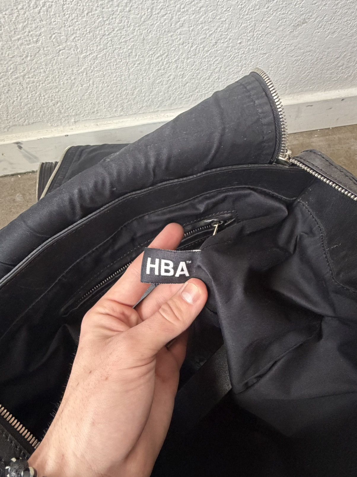 Hood By Air Hood By Air Leather Parachute Bag Size ONE SIZE - 7 Thumbnail