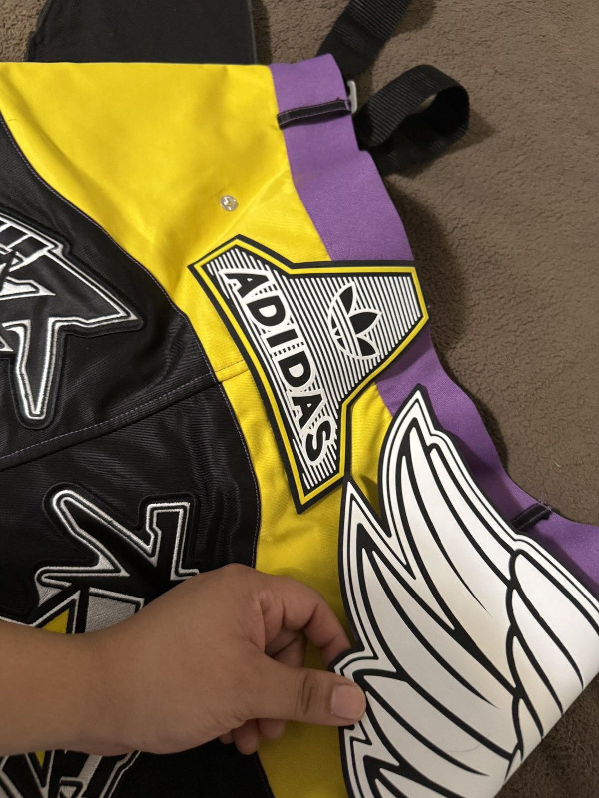 Adidas × Jeremy Scott JEREMY SCOTT ADIDAS MOTOR PANTS- PURCHASED FROM STEVE AOKI Size US 32 / EU 48 - 5 Thumbnail
