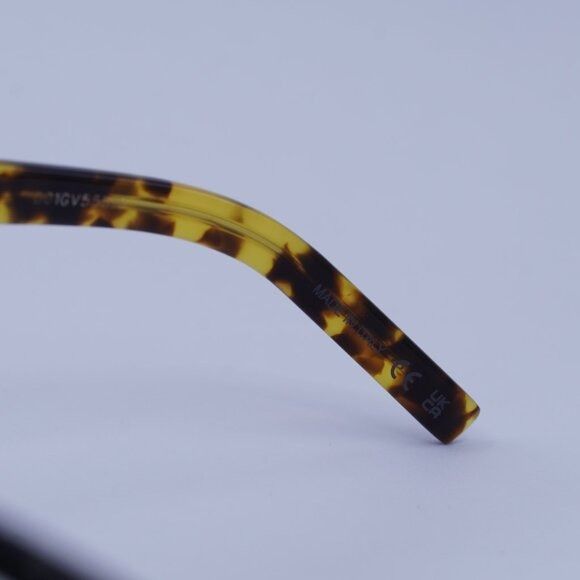 Saint Laurent Paris Saint Laurent SLM97 008 Eyeglasses Black Havana 54mm Square Size ONE SIZE - 9 Thumbnail