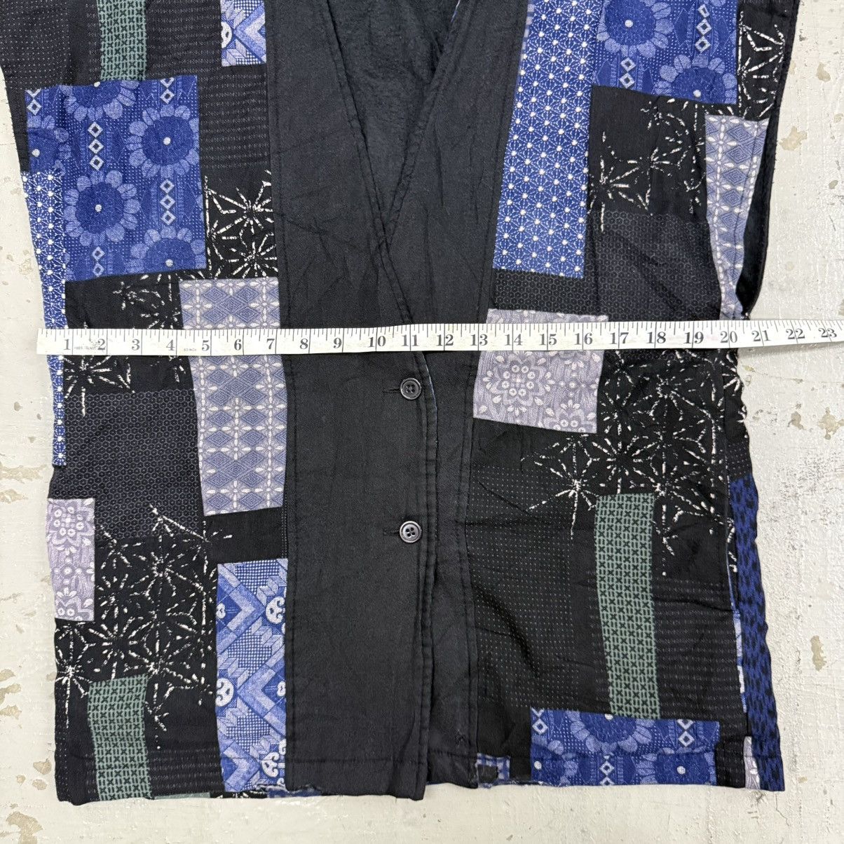 Kapital Kapital Boro Style Patchwork Sleeveless Outer Wear Size US L / EU 52-54 / 3 - 4 Thumbnail