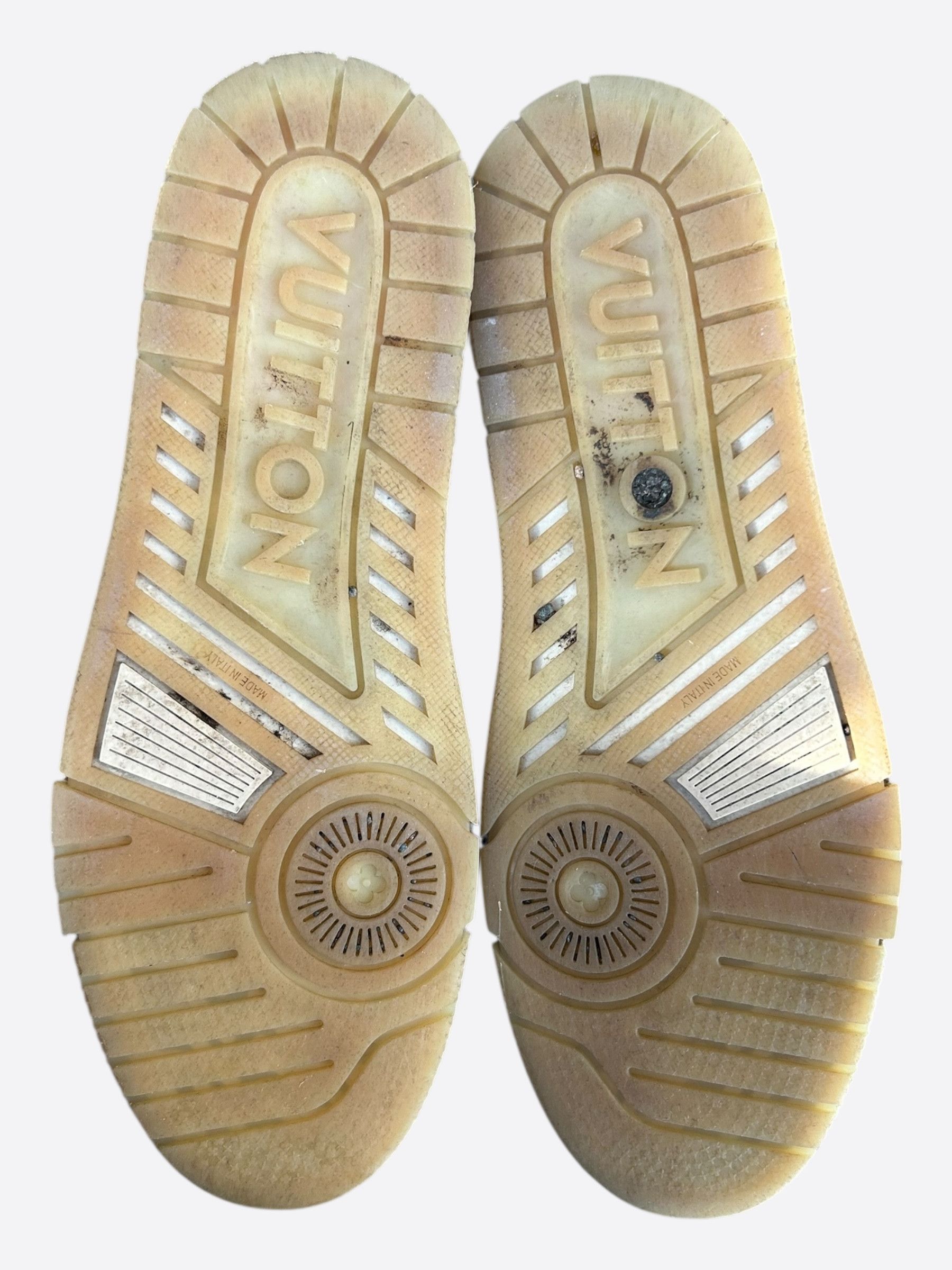 Louis Vuitton Louis Vuitton Brown Suede Monogram Trainers Size US 11 / EU 44 - 7 Thumbnail