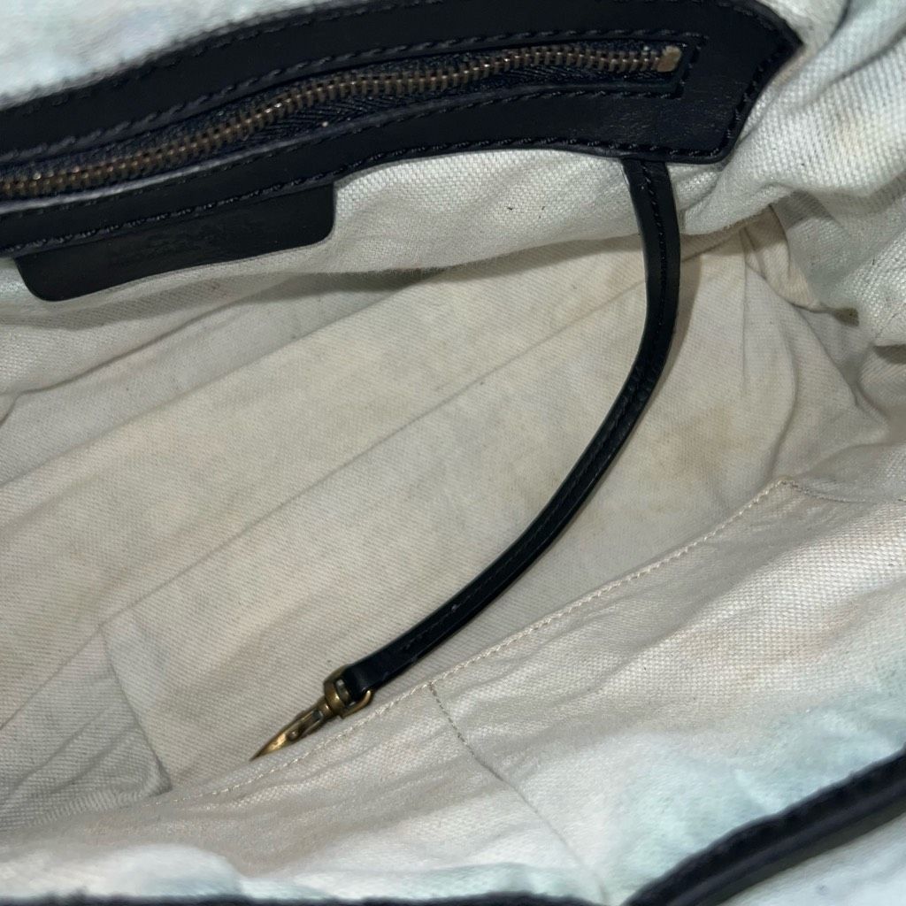 Michael Kors MICHAEL KORS Black Soft Genuine Pebble Leather Handbag with Dust Bag Size ONE SIZE - 14 Thumbnail