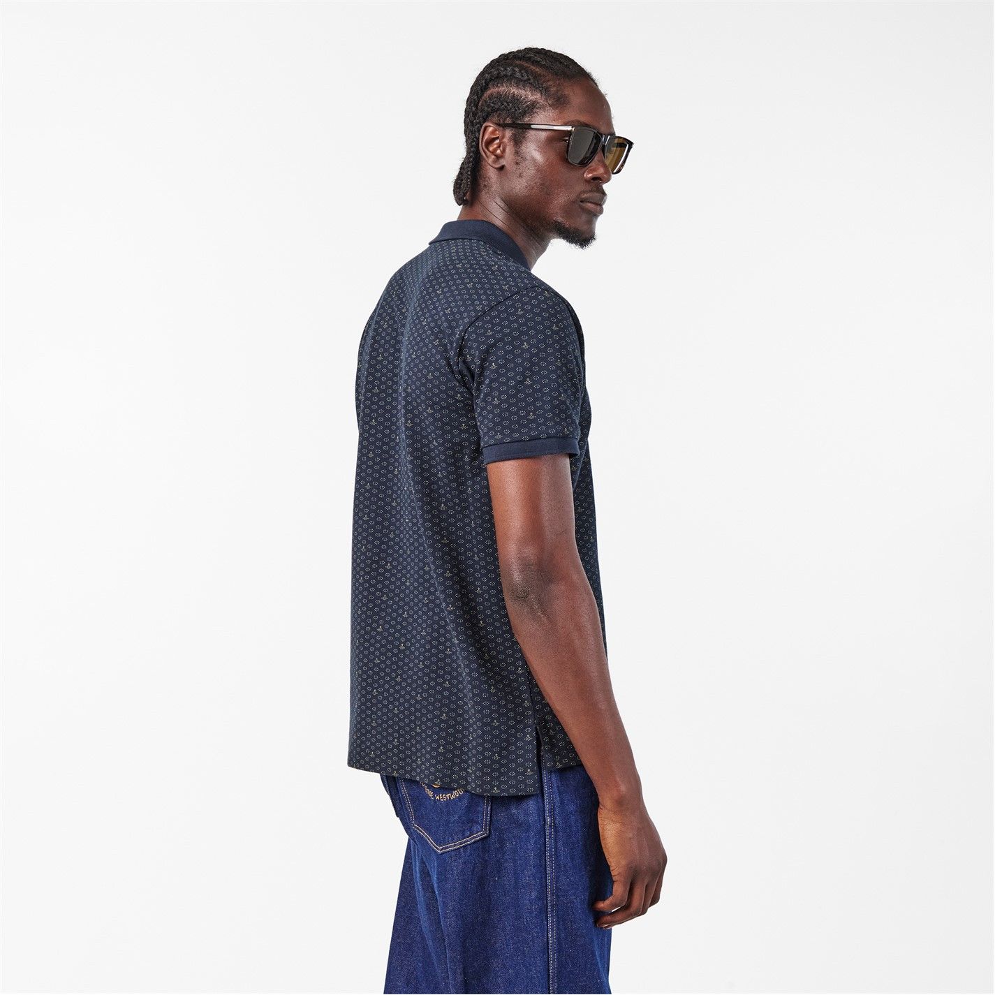 Vivienne Westwood o1g2r1mq0526 Short-Sleeve Polo Shirt in Dots & Orbs Size US S / EU 44-46 / 1 - 4 Thumbnail