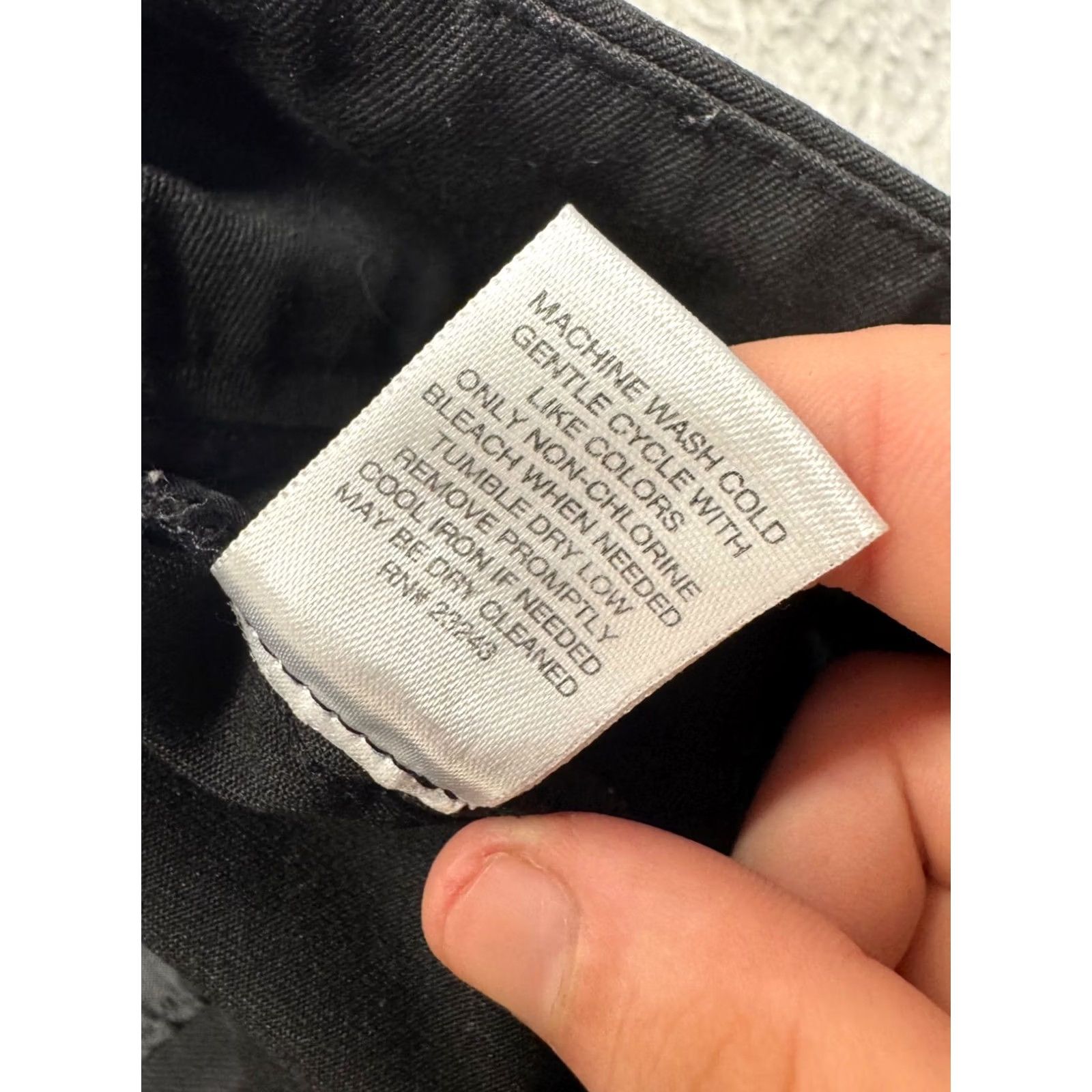 Vintage New York & Company Stretch Black Dress Pants Size 10 Womens Regular #183B Size 32" / US 10 / IT 46 - 5 Thumbnail
