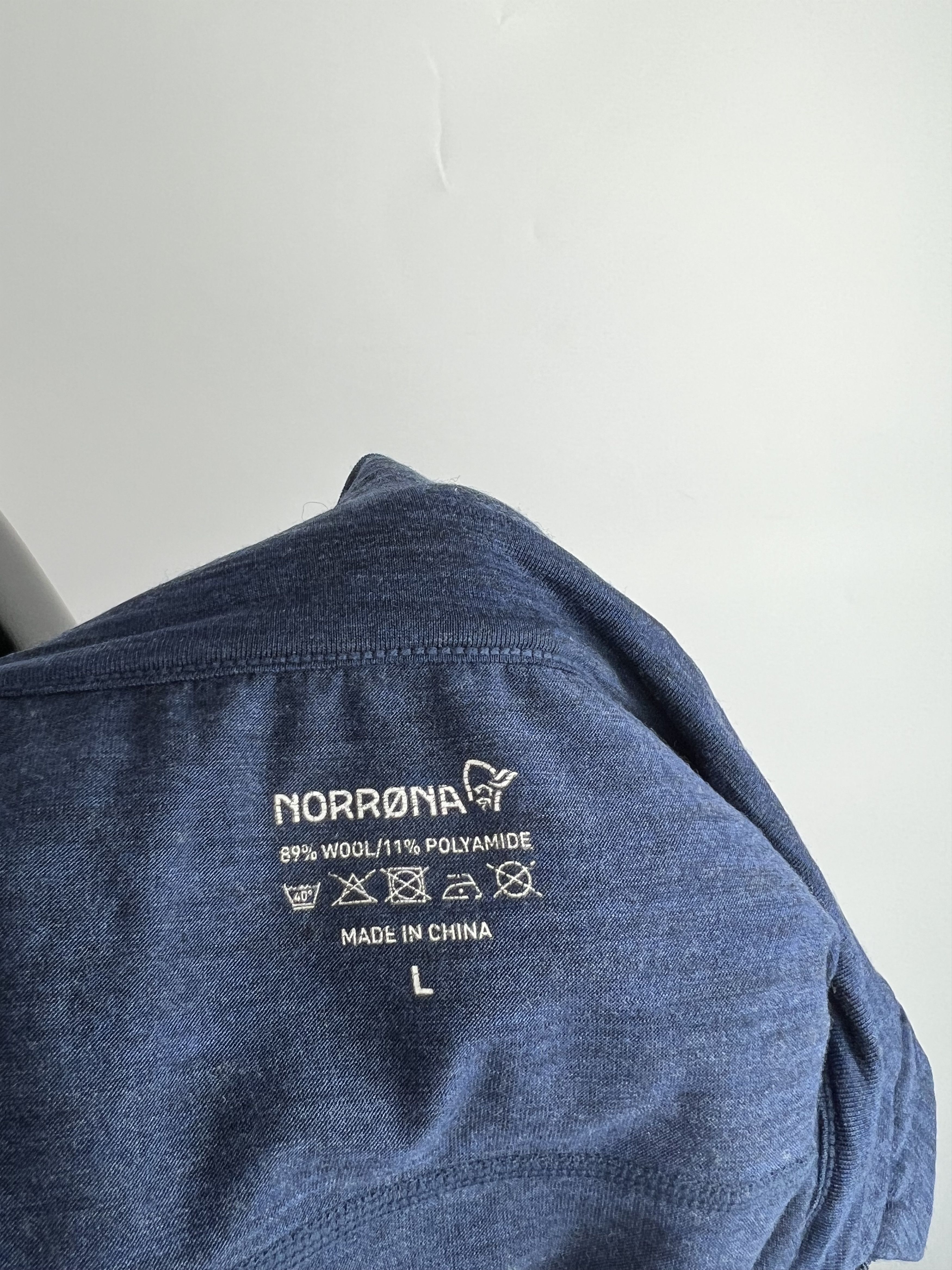 Norrona Norrona Women Merino Wool 1/2 Zip Long Sleeve Shirt Size L Size L / US 10 / IT 46 - 4 Thumbnail