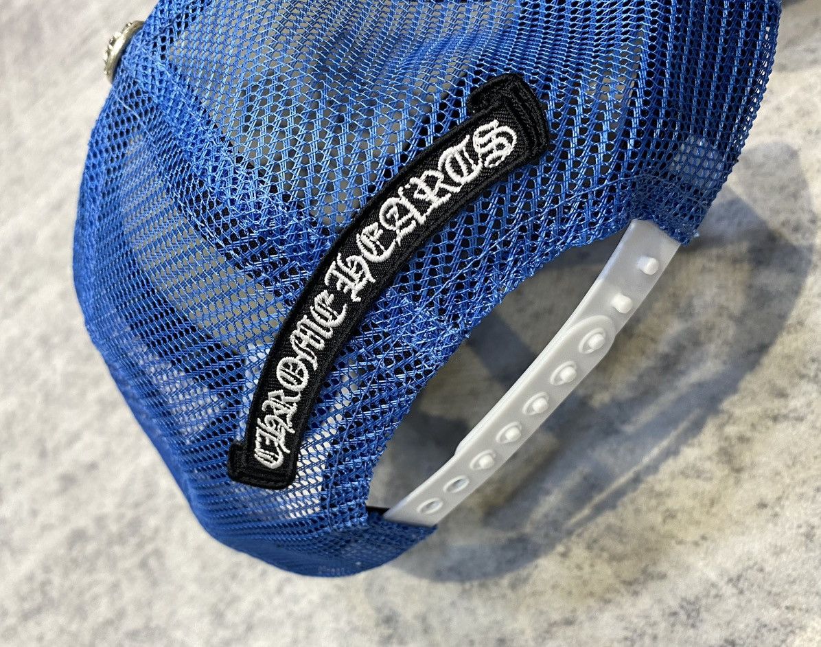 Chrome Hearts Chrome hearts hat trucker king taco blue Size ONE SIZE - 3 Thumbnail