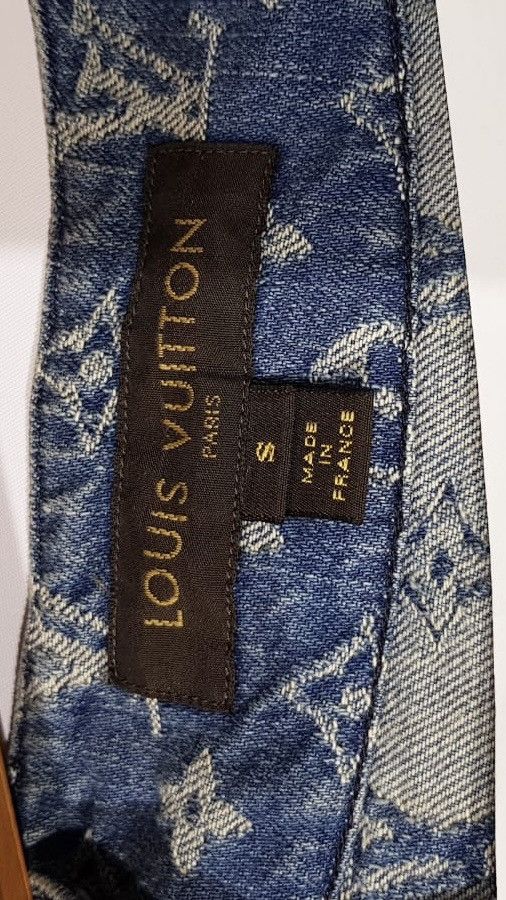 Louis Vuitton × Supreme Louis Vuitton X Supreme S baseball Jersey Denim Monogram Size US S / EU 44-46 / 1 - 7 Thumbnail
