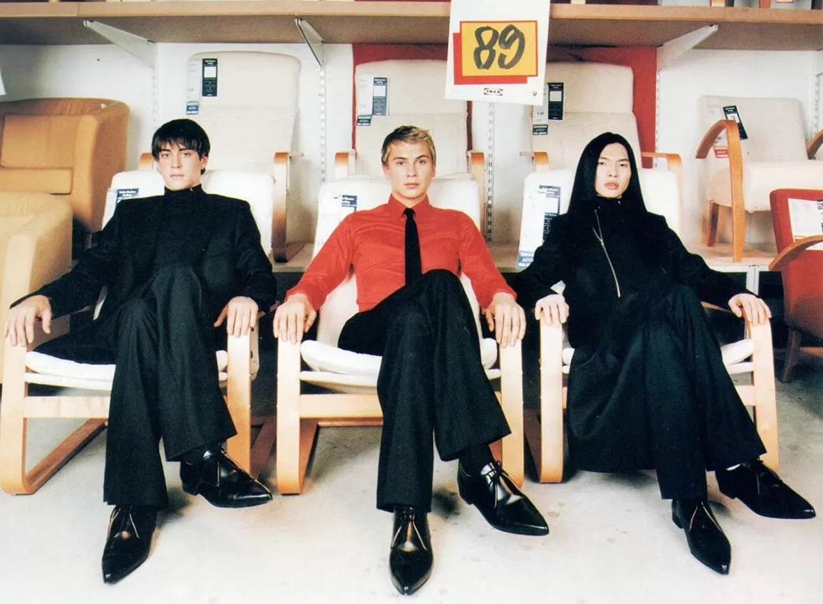 Raf Simons Raf Simons AW1998 Double Pleated Wool Trousers Size US 32 / EU 48 - 7 Thumbnail