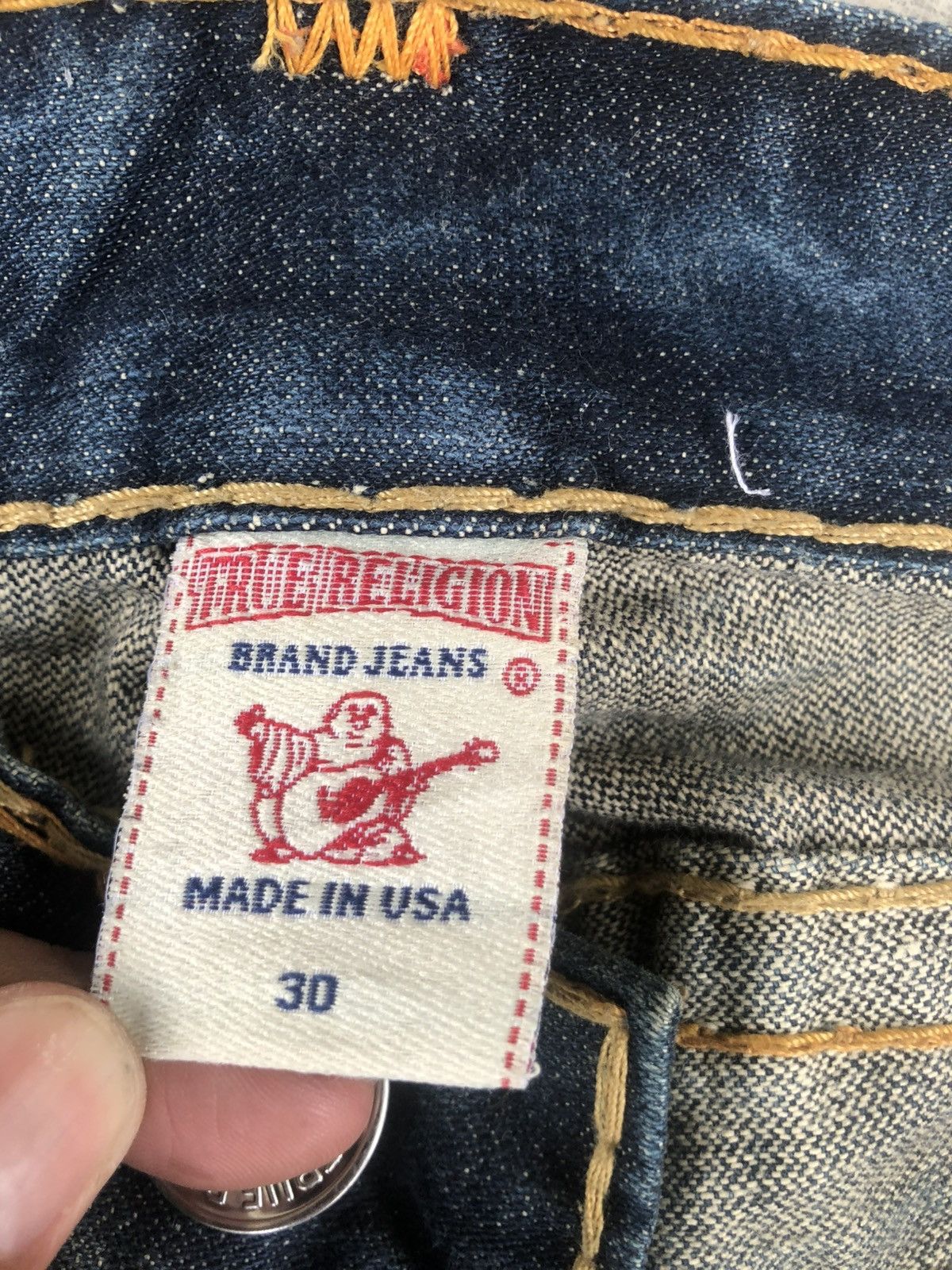 True Religion Vintage True Religion Flared Jeans Distressed Jeans Size US 32 / EU 48 - 22 Thumbnail