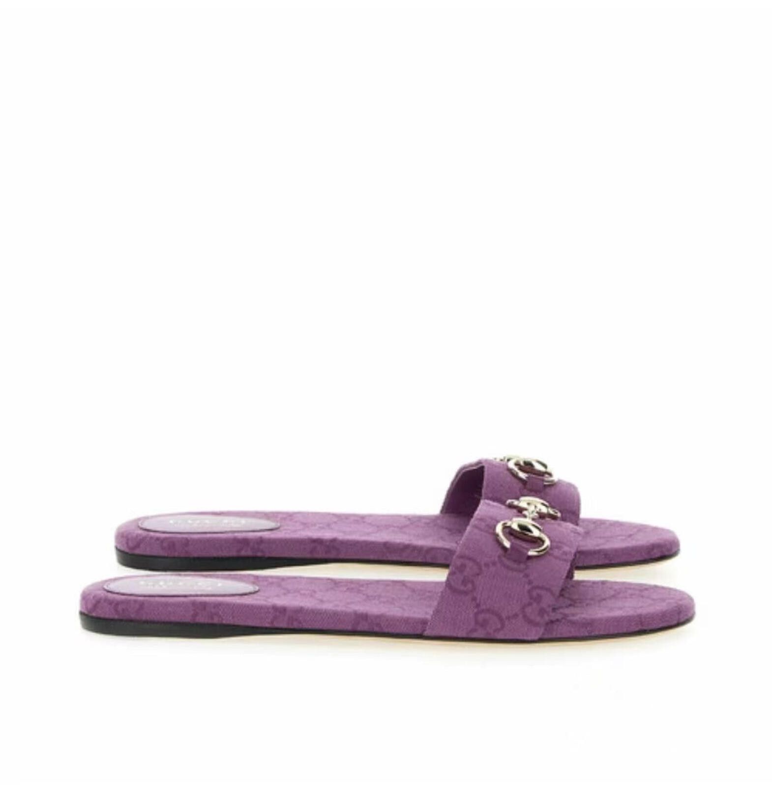 Gucci Gucci Horsebit Slide Sandals Size ONE SIZE - 3 Thumbnail