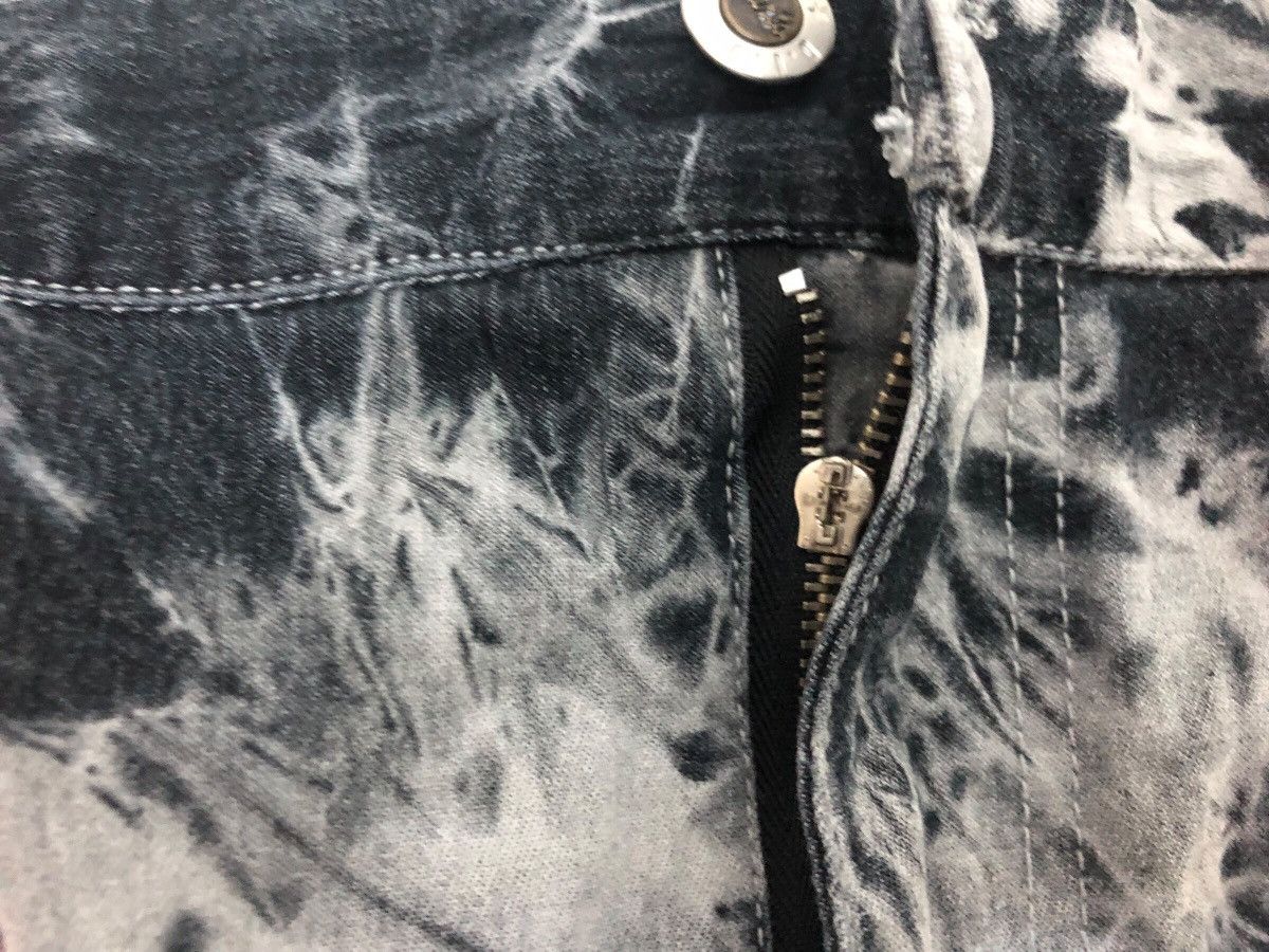 Japanese Brand × Vintage 🇯🇵 PARTO D.I.V BAGGY WIDE LEG ACIDWASH EMBROIDERED STATEMENT Size US 35 - 15 Thumbnail