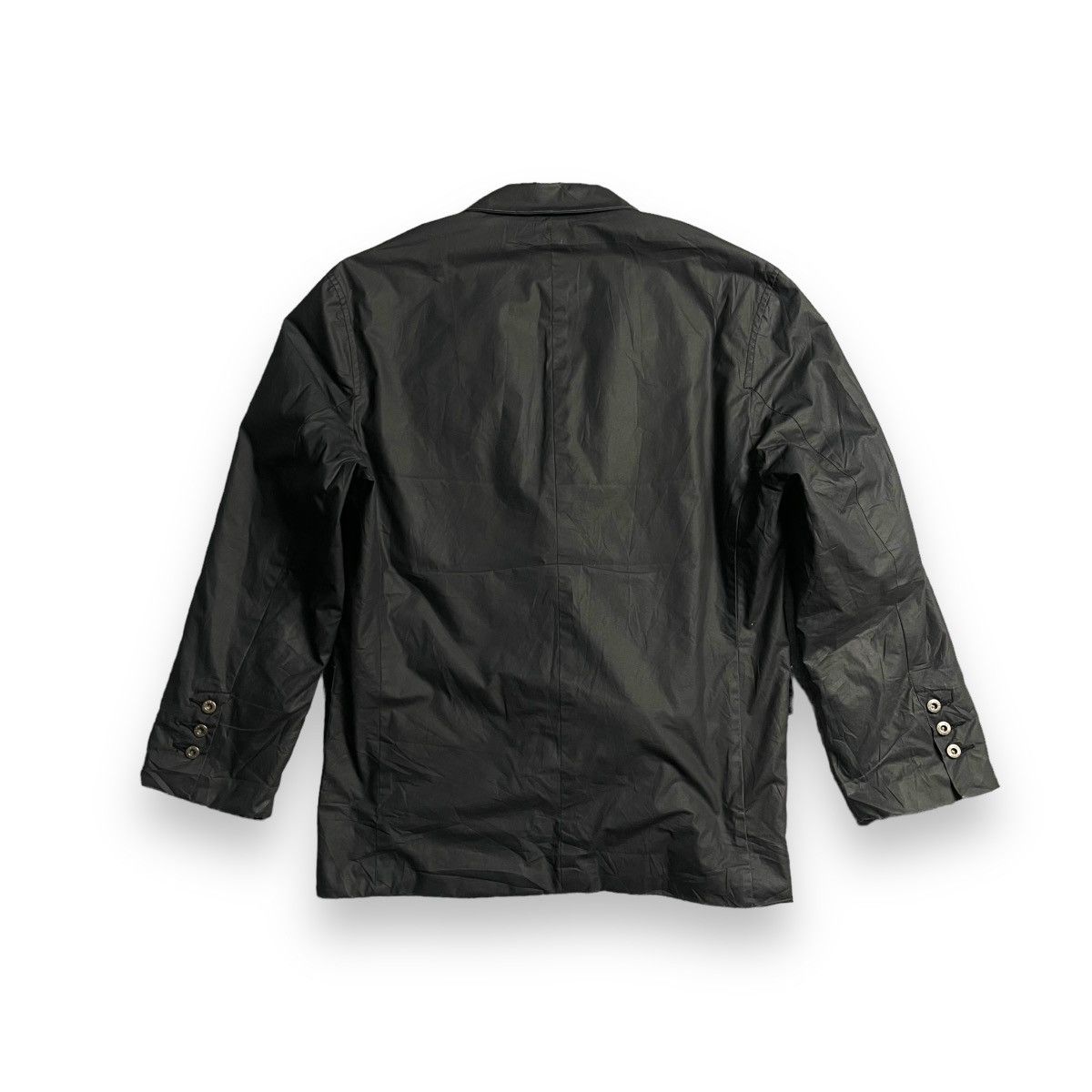 Calvin Klein VINTAGE CALVIN KLEIN PVC LEATHER PADDED BLAZER COAT JACKET Size US M / EU 48-50 / 2 - 2 Thumbnail