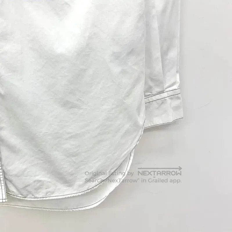 Burberry Burberry White Cotton Women's Dress Shirt. Size XXS / US 00 / IT 34 - 4 Thumbnail