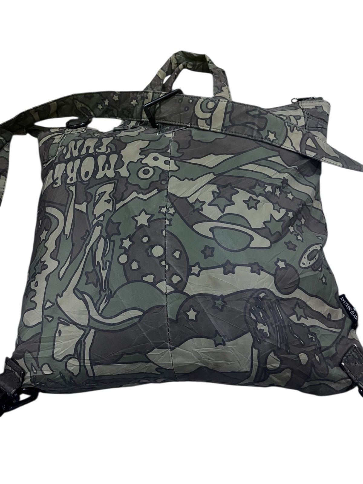 Hysteric Glamour HYSTERIC GLAMOUR CAMOUFLAGE GRAPHIC PATRERN 2WAY BACKPACK Size ONE SIZE - 8 Thumbnail