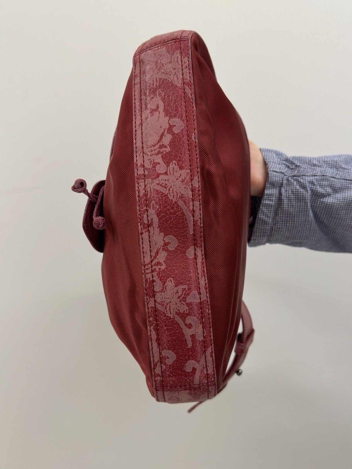 Kenzo DDP Rare Kenzo Vintahe Messenger Red Nylon Crossbody Bag Size ONE SIZE - 13 Thumbnail
